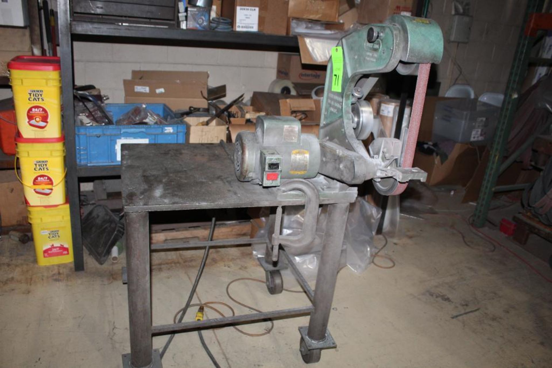 Burr King Belt Sander Model 760