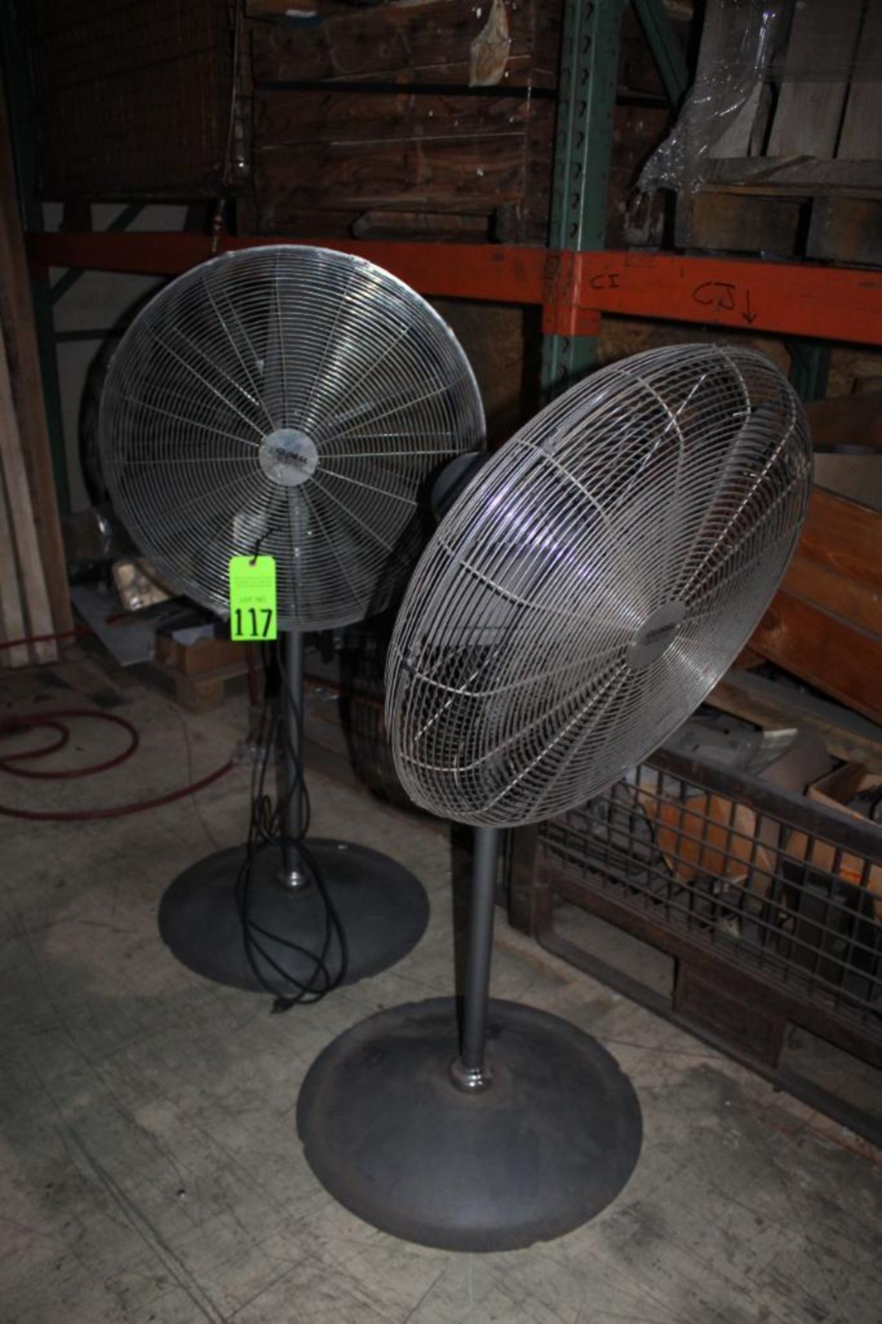 Lot of (5) Industrial Fans