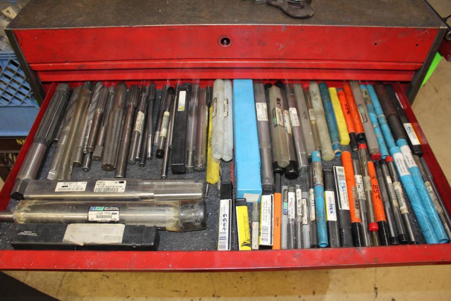 Red Tool Chest with Contents - Image 4 of 7