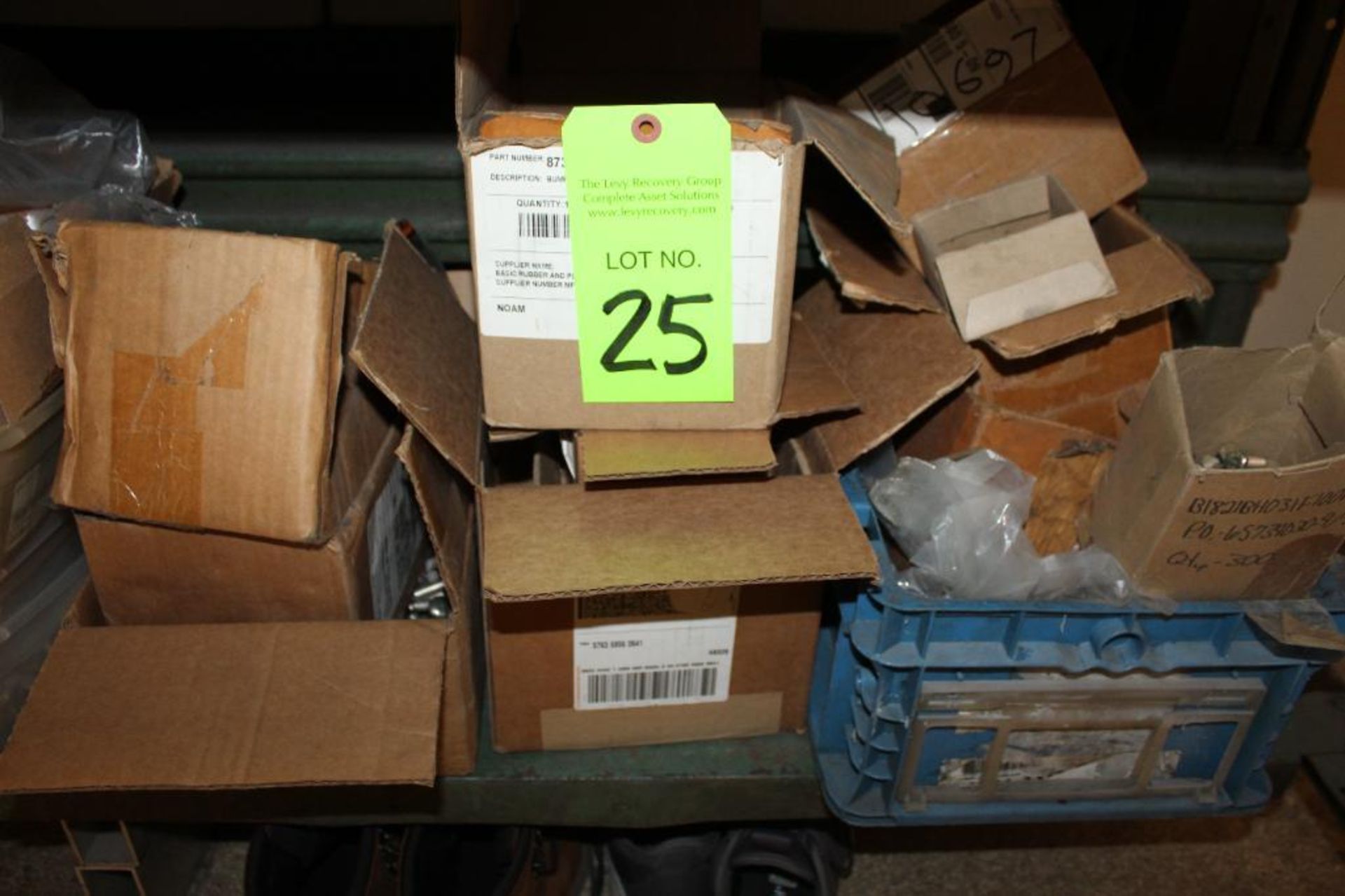 Lot of (9) Boxes and (1) Blue Bin of Assorted Pins, Bolts, Washers and Nuts - Image 3 of 13
