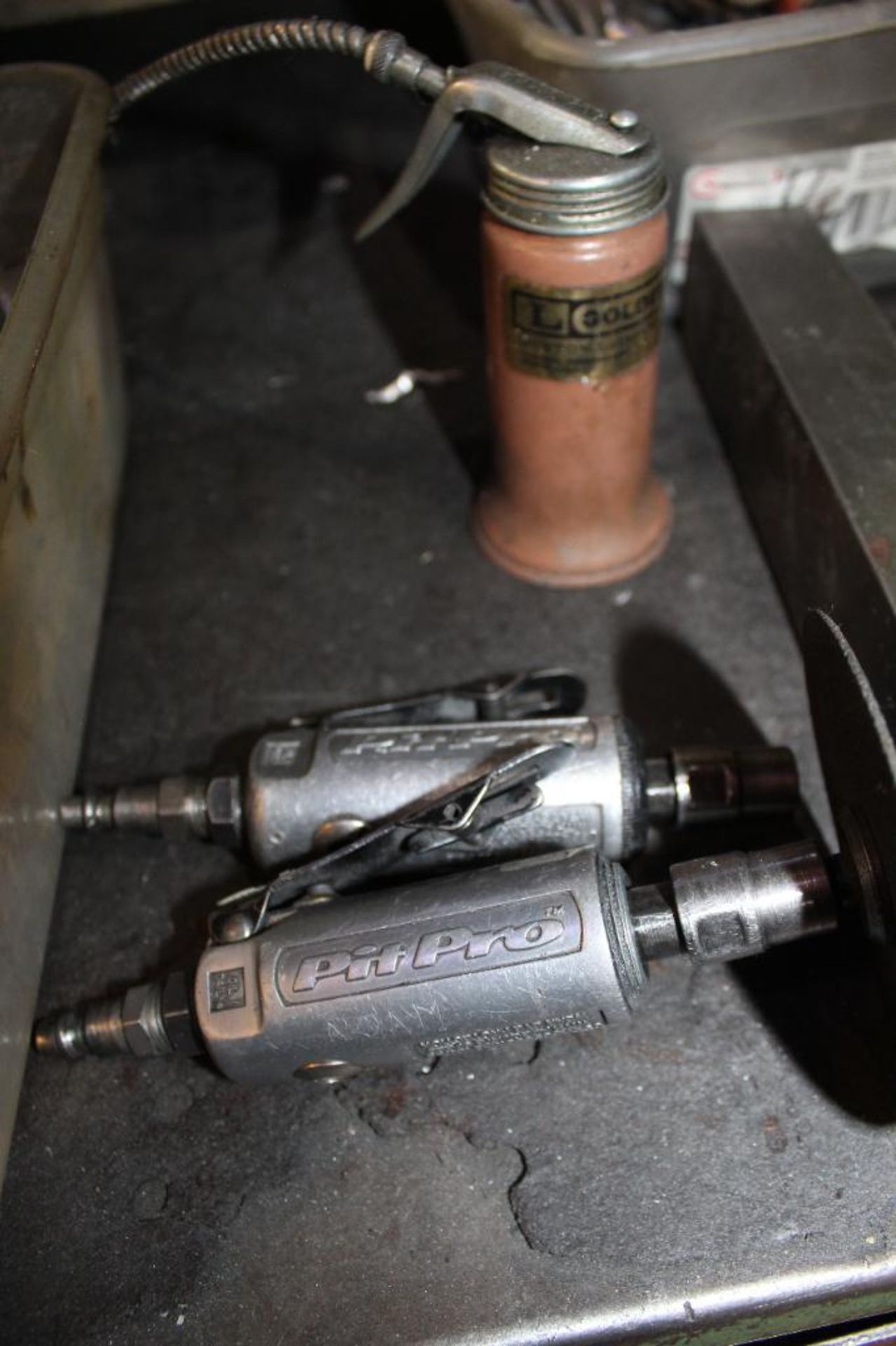 Lot of (1) Ingersall Rand High Speed Sander, Pit Pro Nozzles and Golden Rod Oil Can - Image 3 of 4