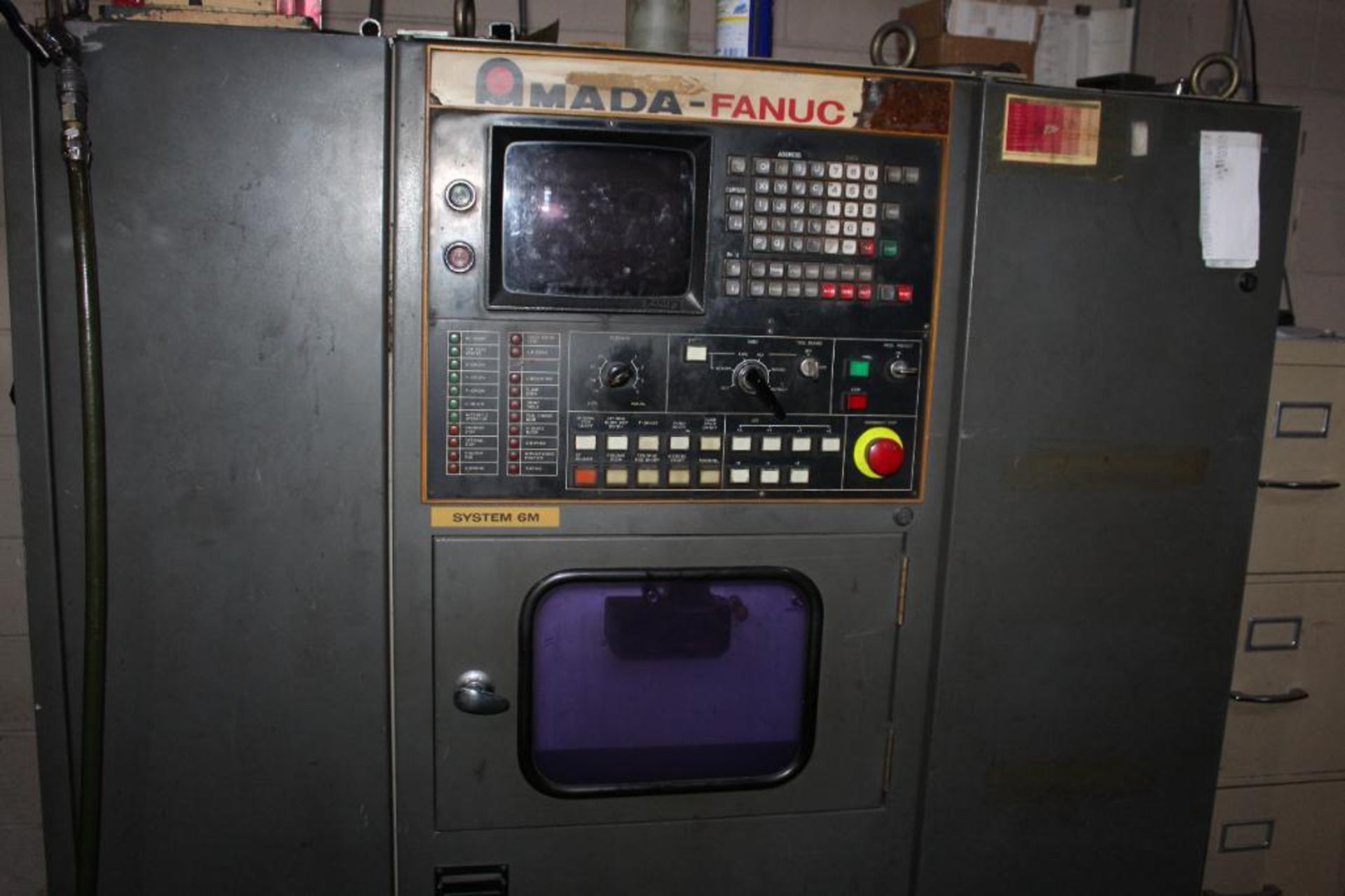 1984 Amada Octo NCM CNC Punch Press Model OCTO-334 W/ Amada Fanuc-O System 6M CWL Control - Image 13 of 28