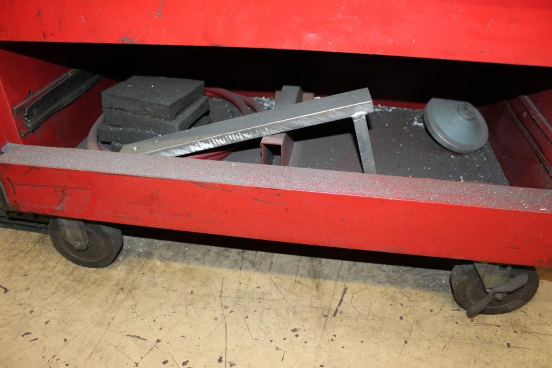 Red Tool Chest with Contents - Image 7 of 7