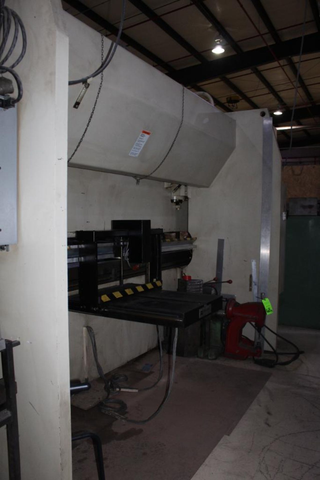 1995 LVD Hydraulic Press Brake Model 180JS13 Equipped With Hurco AutoBend 7 CNC Back Gage - Image 7 of 22