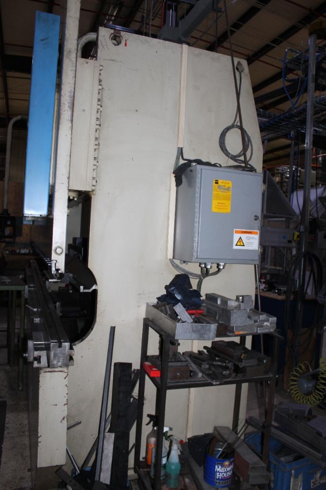 1995 LVD Hydraulic Press Brake Model 180JS13 Equipped With Hurco AutoBend 7 CNC Back Gage - Image 6 of 22