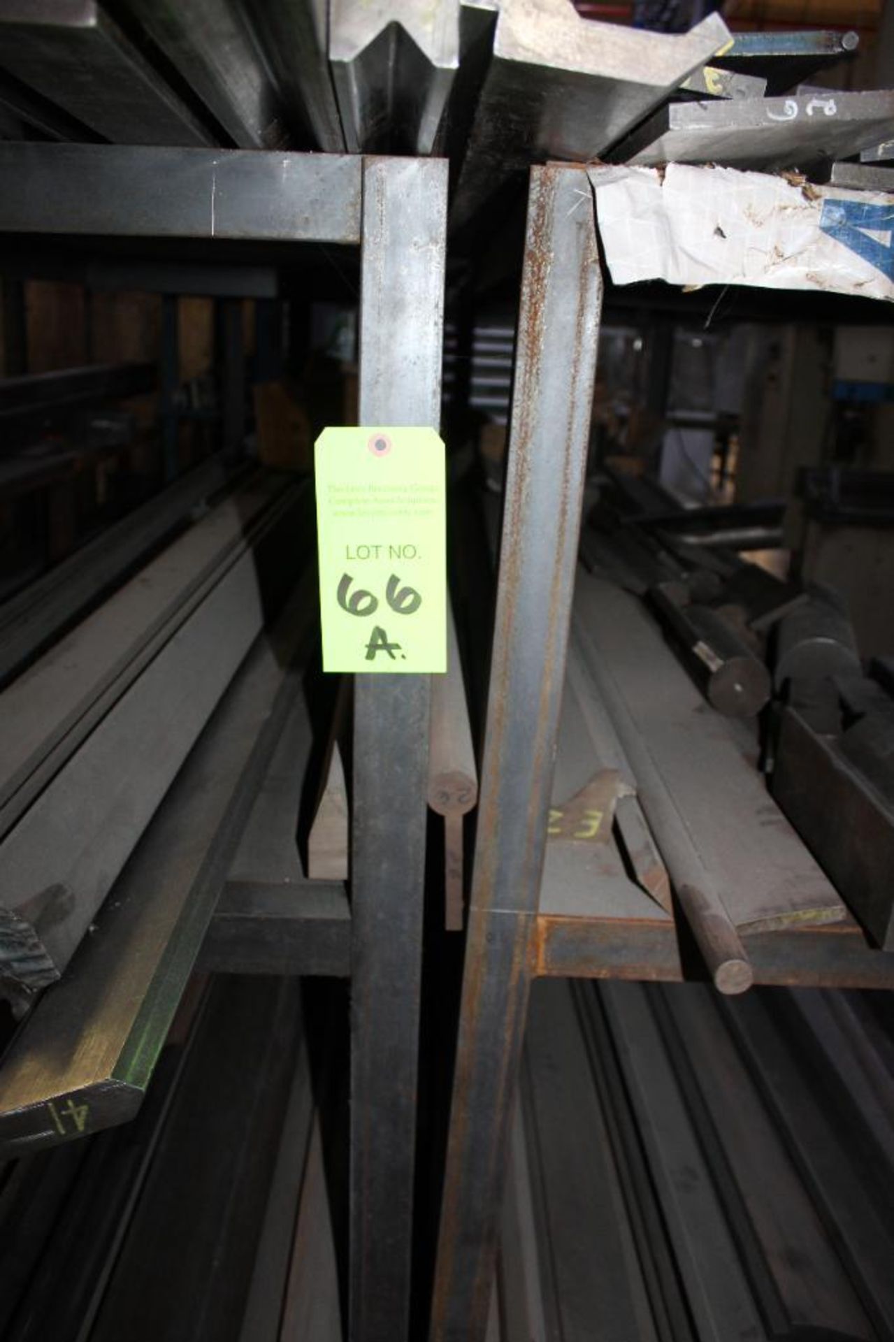 Lot of (2) Steel Racks With Contents - Image 2 of 4