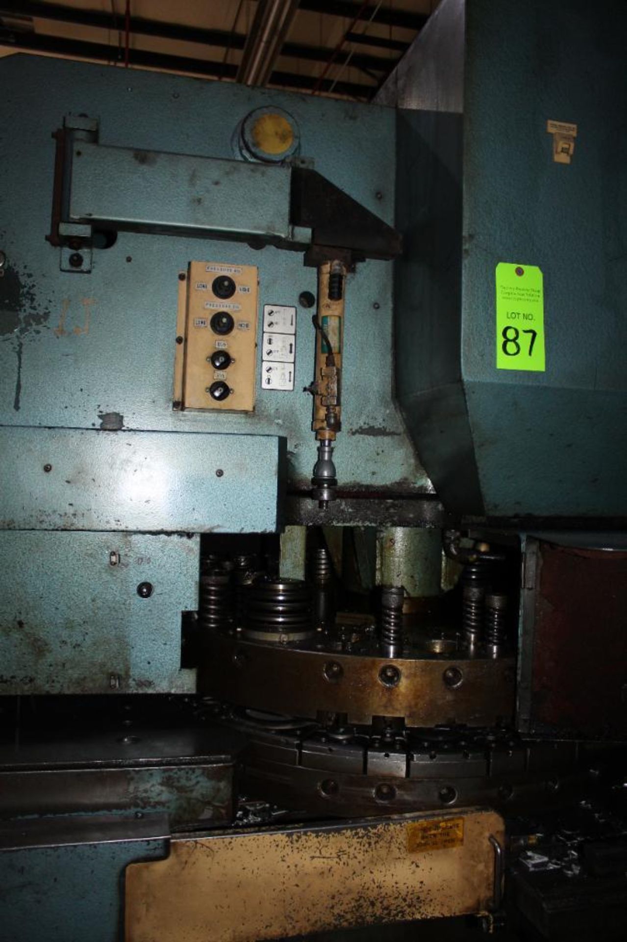 1983 Amada Vela II 30 Ton CNC Punch Press 305050 W/ Amada Fanuc-O System 6M CNC Control - Bild 7 aus 25