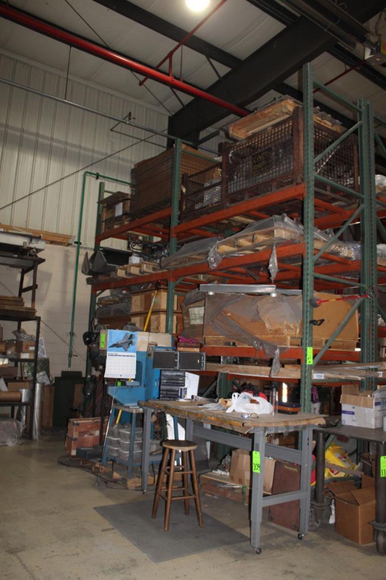 Pallet Racking (2 Sections) No Contents