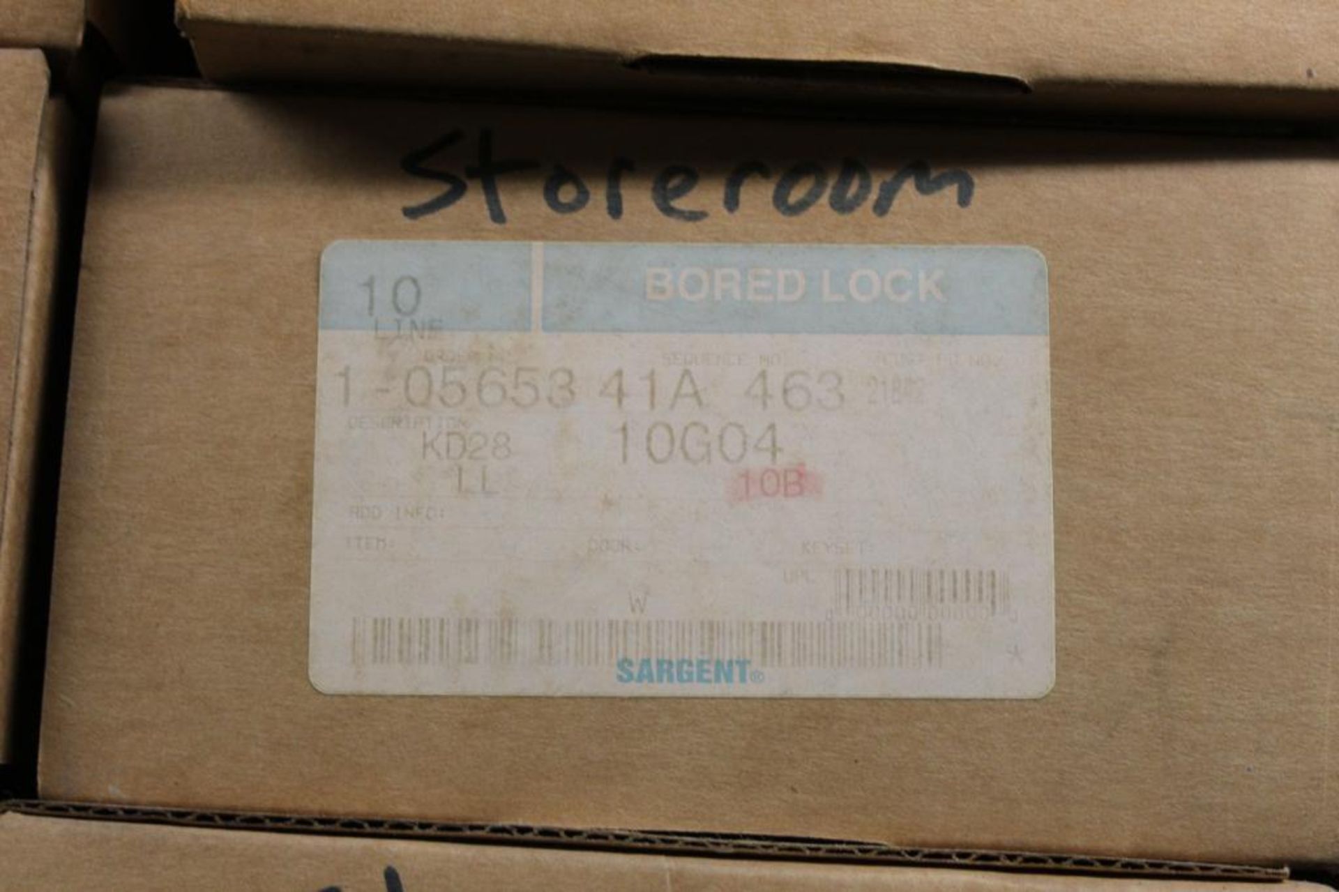 Lot of (33) Storeroom Bored Lock Door Handles - Image 9 of 12
