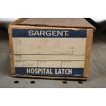 Lot of (7) Sargent Cylindrical and Bored Lock Hospital Latches Model: 114-2428R-26D