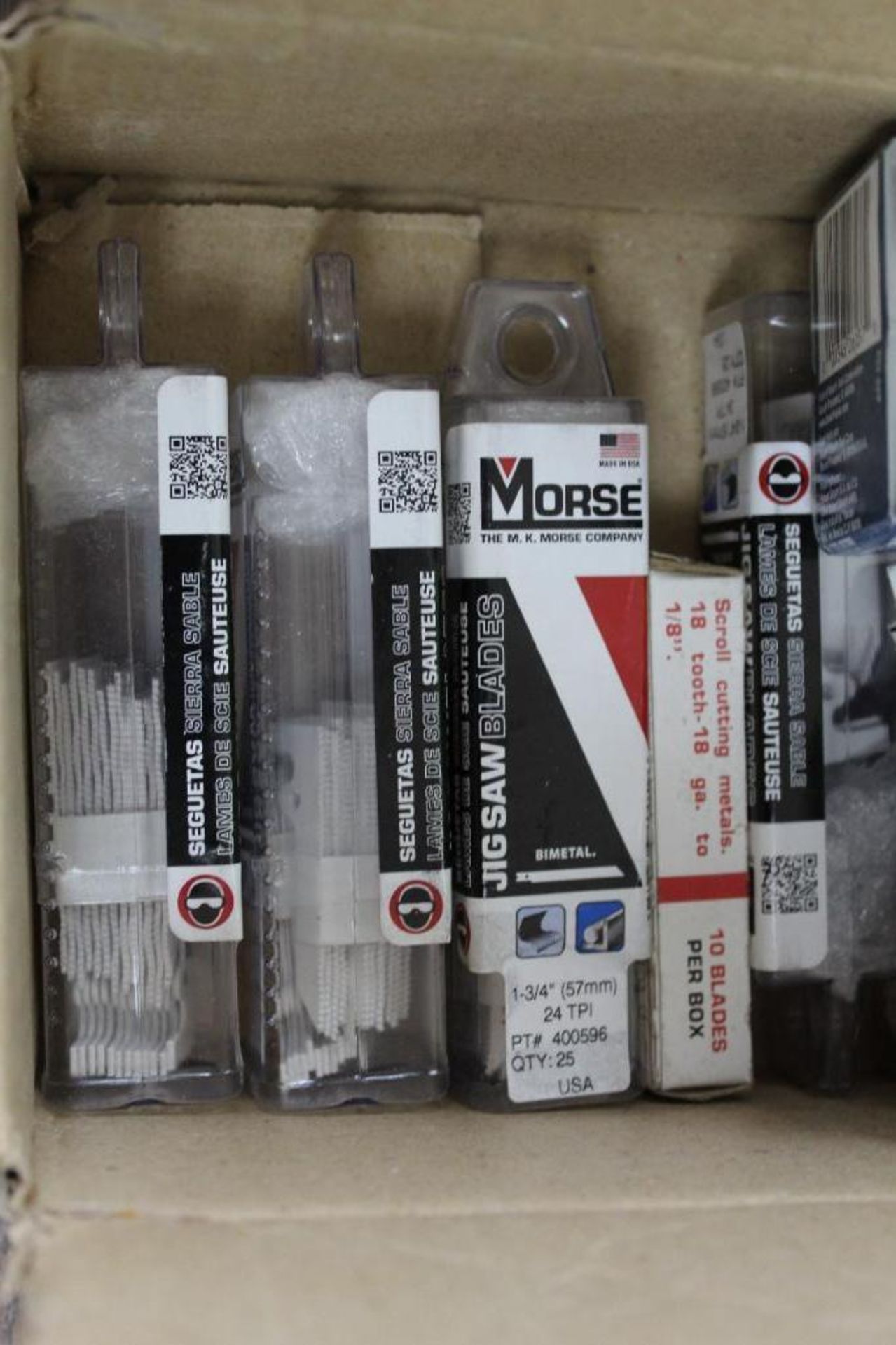 Lot of Jigsaw Blades w/ (2) Router Bits - Image 4 of 4