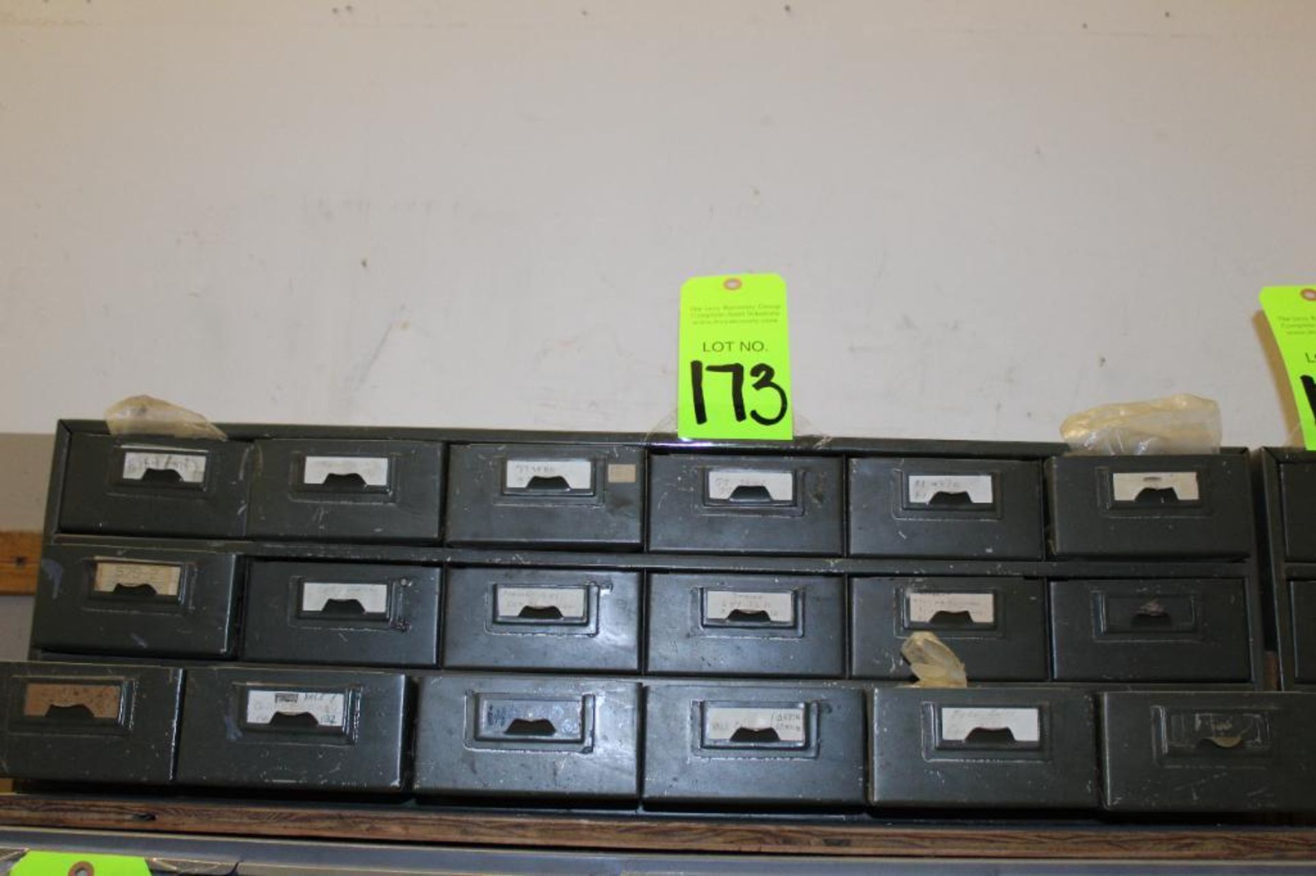 18-Drawer Organizer With Contents to Include Strikes and Spindles - Image 8 of 15