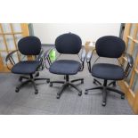 Lot of (3) Office Chairs