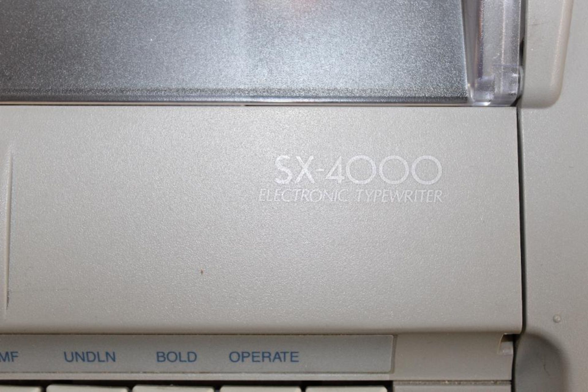 Brothers SX-4000 Electric Typewriter - Image 2 of 3