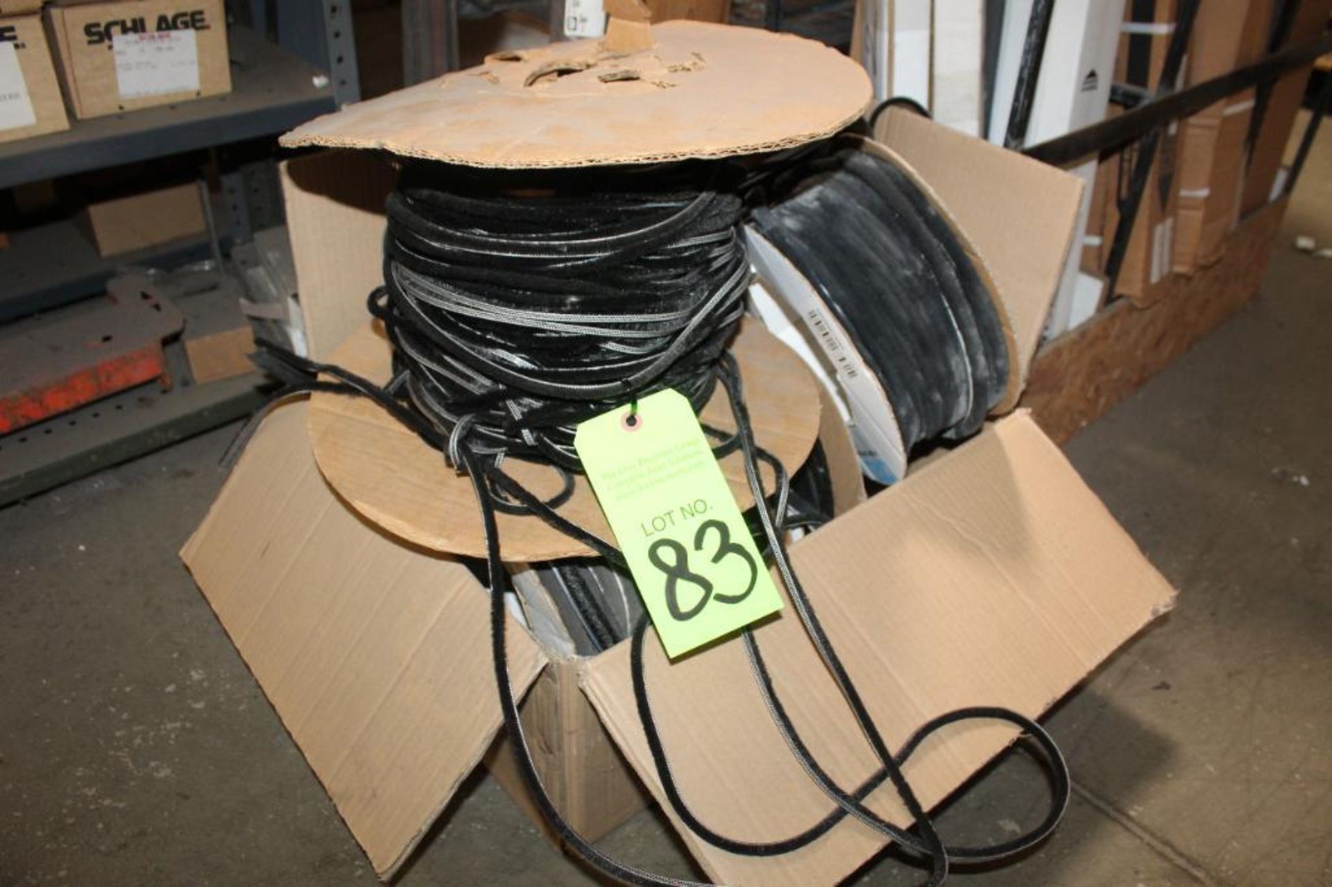 Lot of (7) Spools of Door Seal