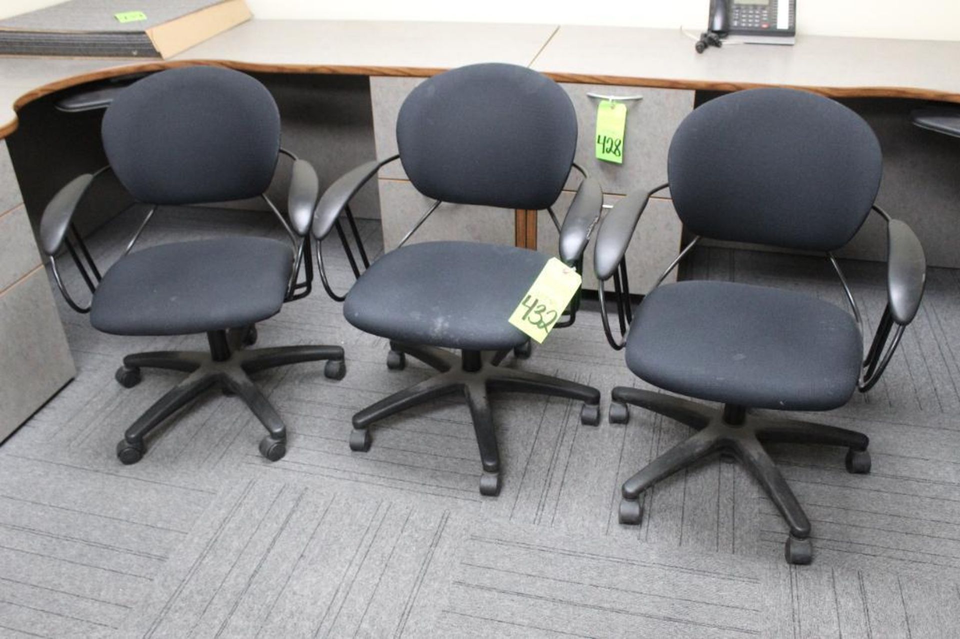 Lot of (3) Office Chairs