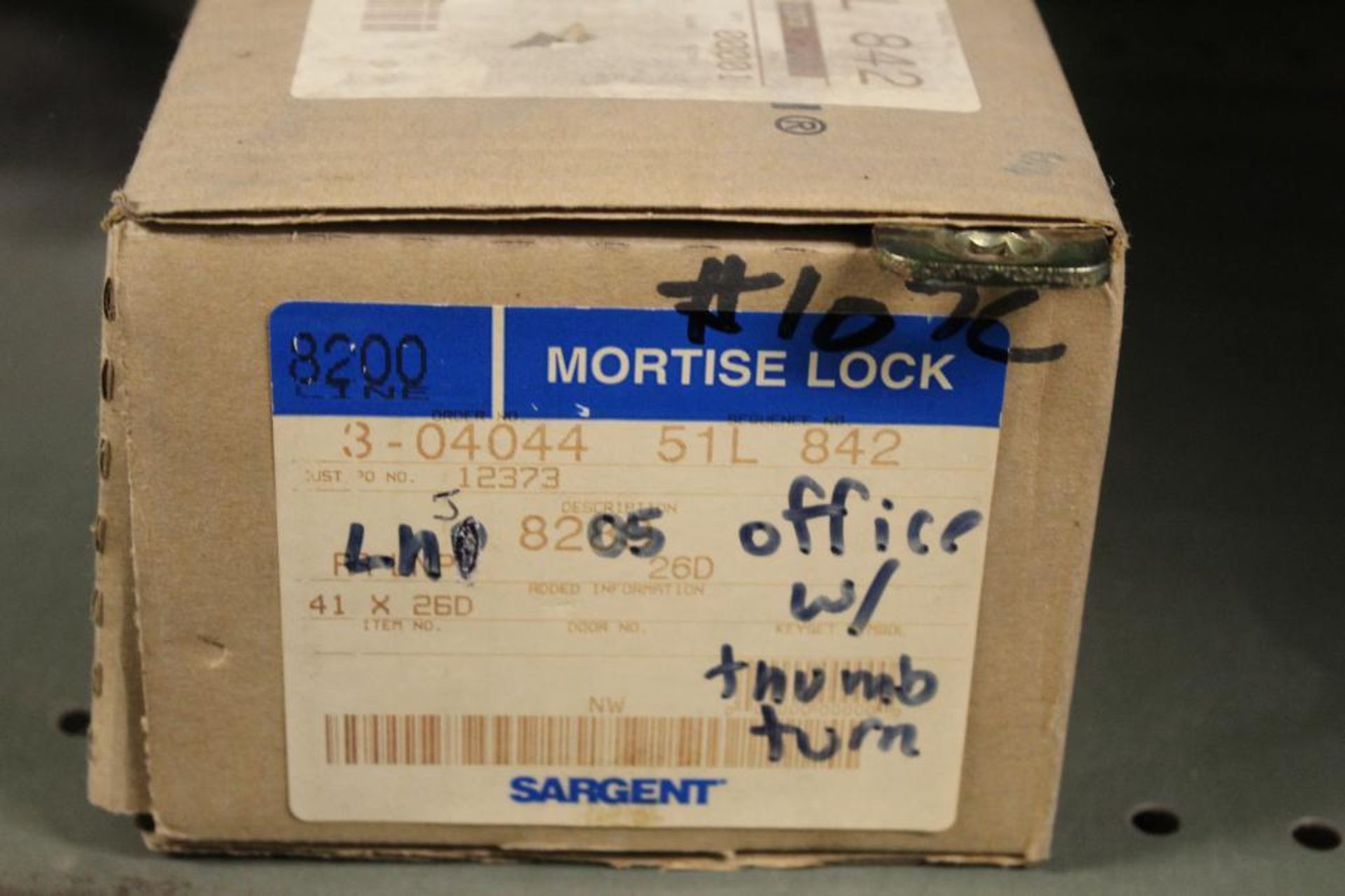 Lot of (41) 8200 Series Mortise Locks - Image 4 of 7