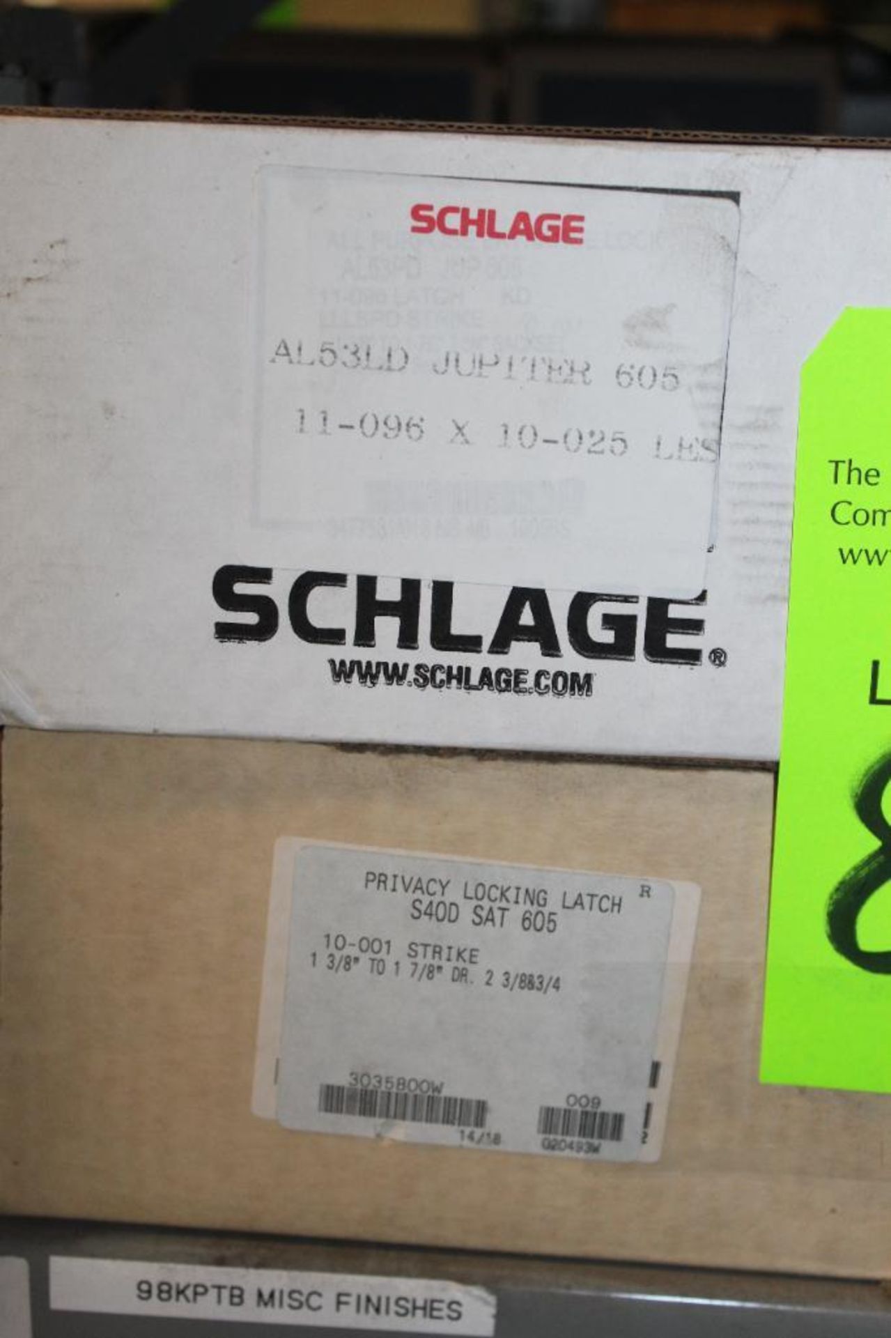 Lot of (8) Schlage Locks - Image 4 of 9