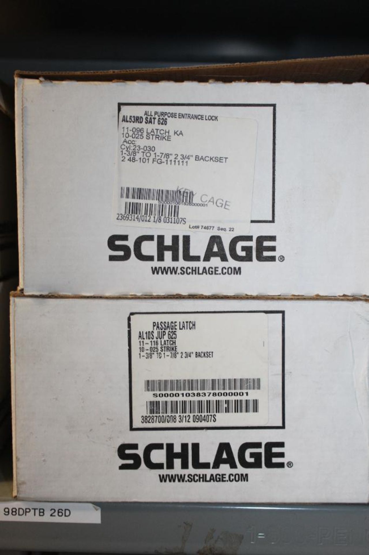 Lot of (9) Schlage Locks - Image 4 of 9