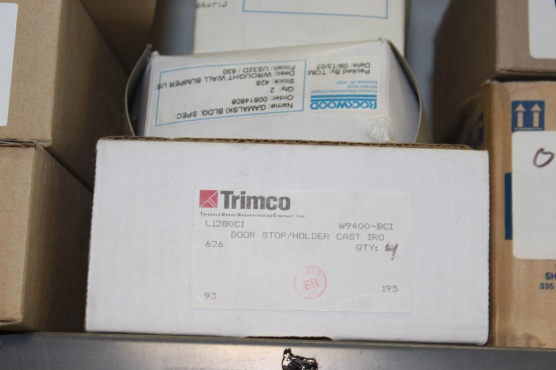 Lot of Rockwood Trimco and Misc. Wall Stops, Wall Bumps and Adhesive Wall Stops - Image 3 of 9