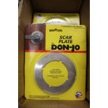 Lot of Assorted Don Jo Scar Plates and Wrap Arounds Models: 4-PB-CW, 4-S-CW and 12-S-2-CW