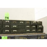 18-Drawer Organizer With Contents to Include 6-10 Line and Cylinders