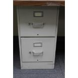 Lot of (2) Two-Drawer Hon File Cabinets