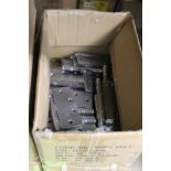 Lot of (3) Full and (1) Partial Case of Design Hardware Hinges Model BB5 4.5"x4.5" US26D-652