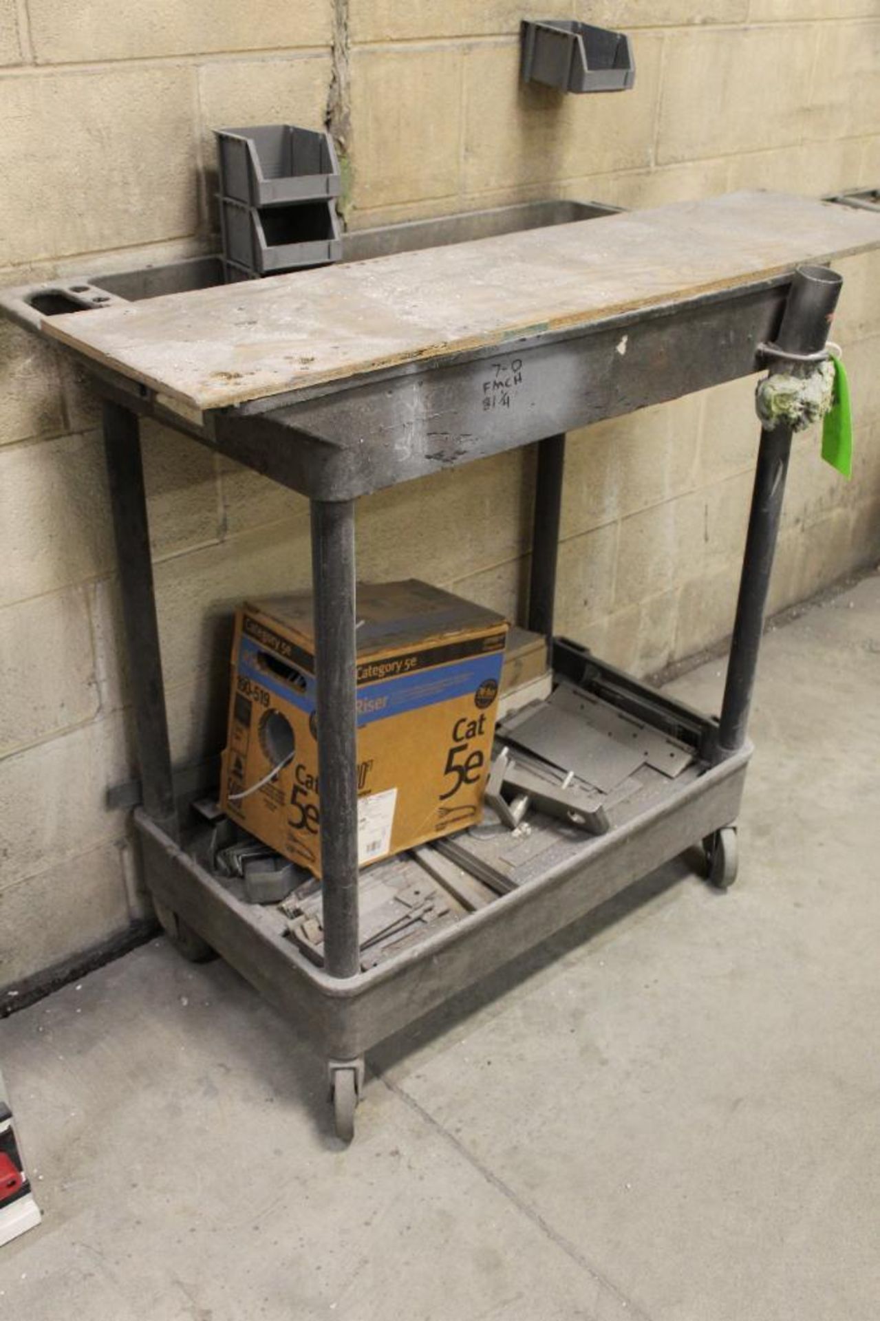 Shop Cart with Misc. Steel Contents - Image 2 of 3