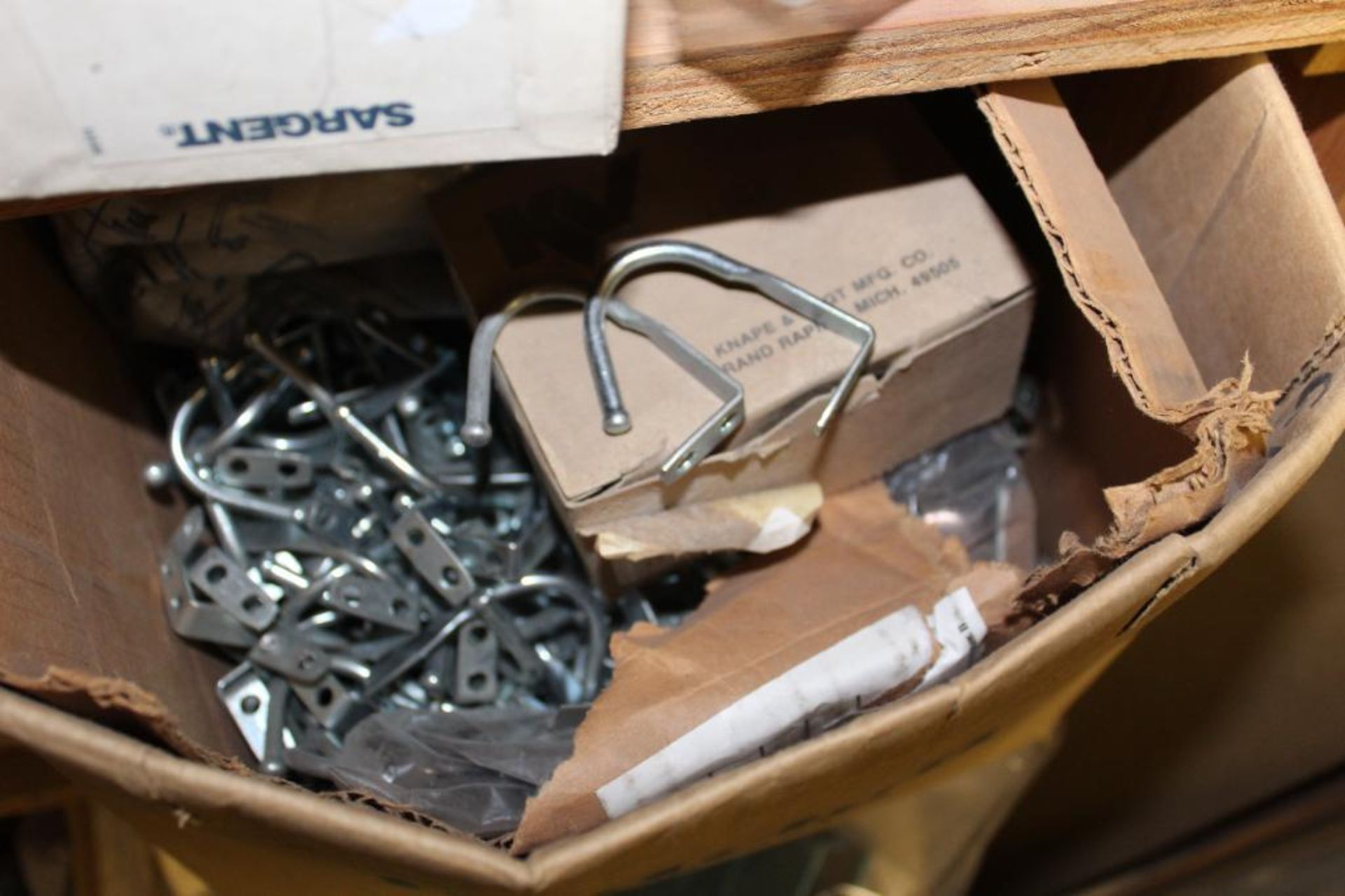 Lot of Assorted Hardware- Nails, Flanges and Hooks - Image 18 of 18