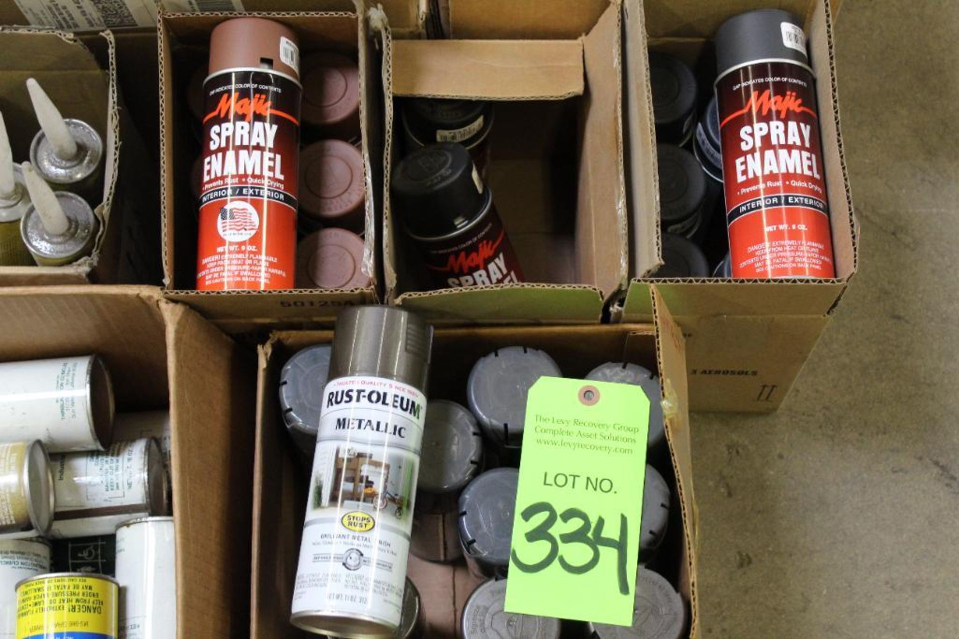 Lot of (8) Boxes of Spray Paint - Image 2 of 4