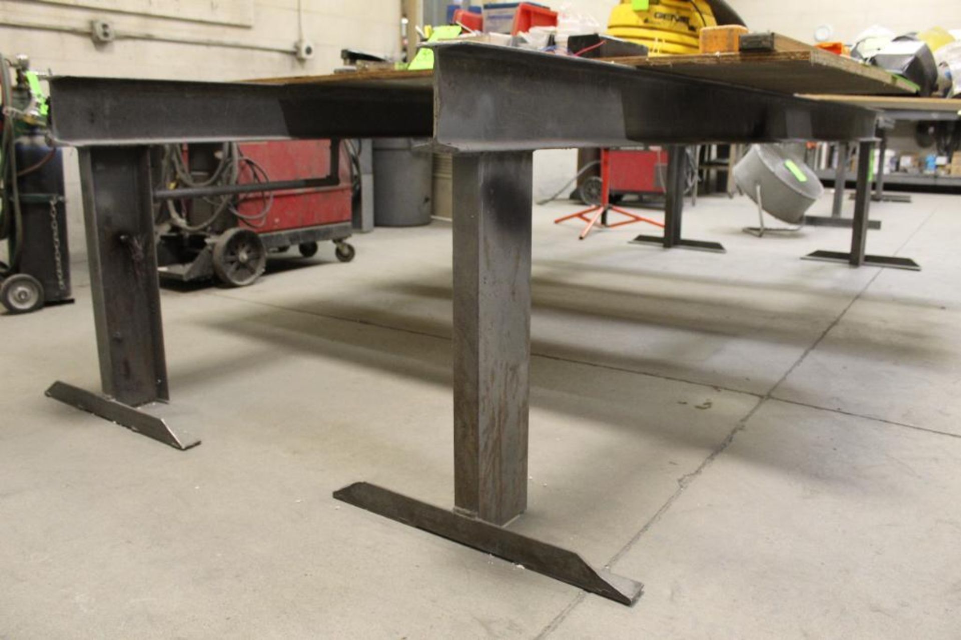 Set of 10' Steel Sawhorses - Image 2 of 3