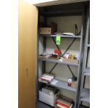 Metal Shelf w/ Contents