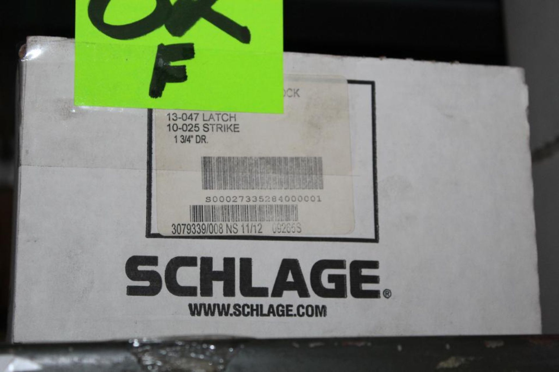 Lot of (5) Schlage Locks - Image 5 of 9