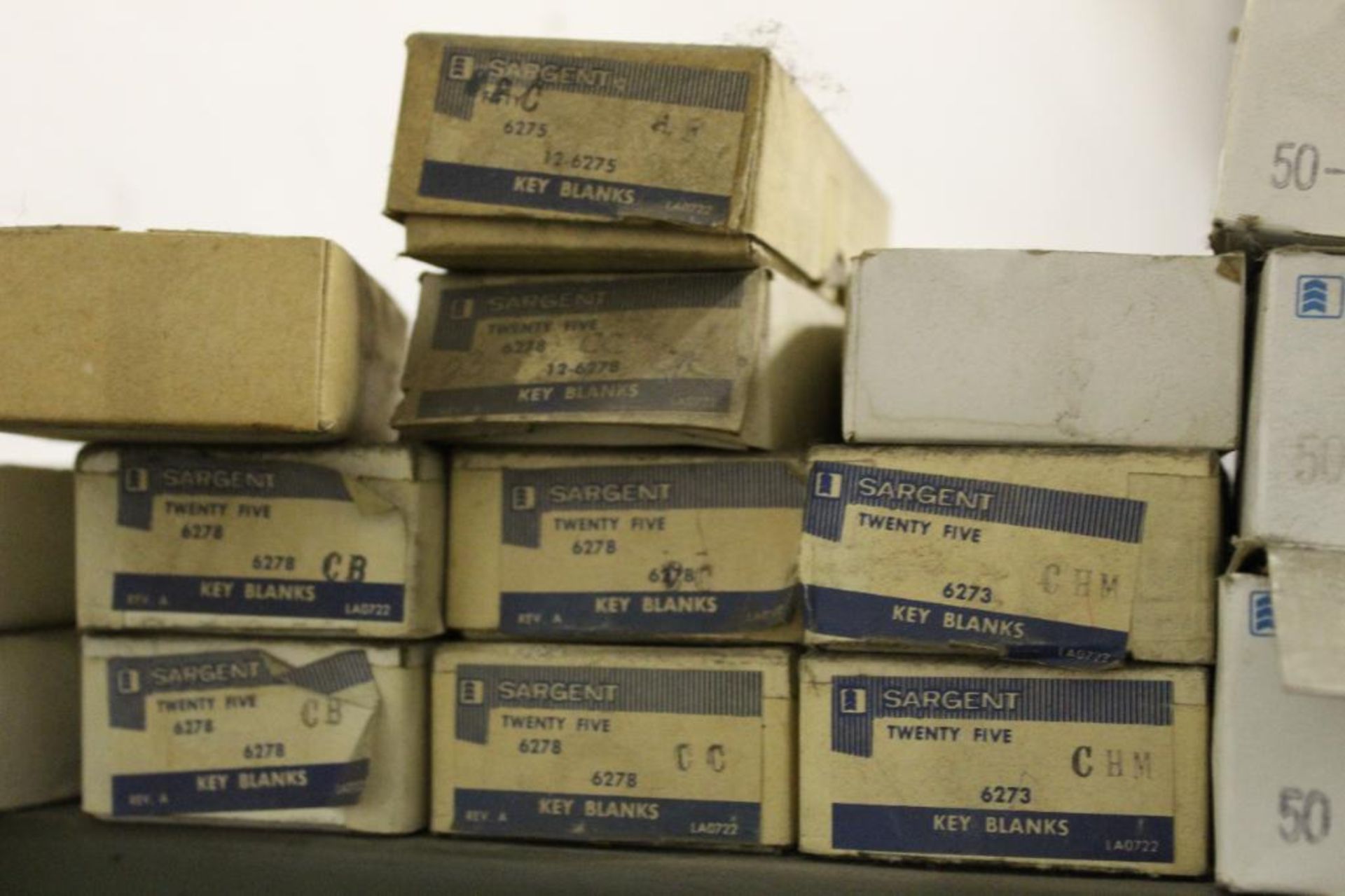 Lot of Assorted Sargent Key Blanks - Image 16 of 19