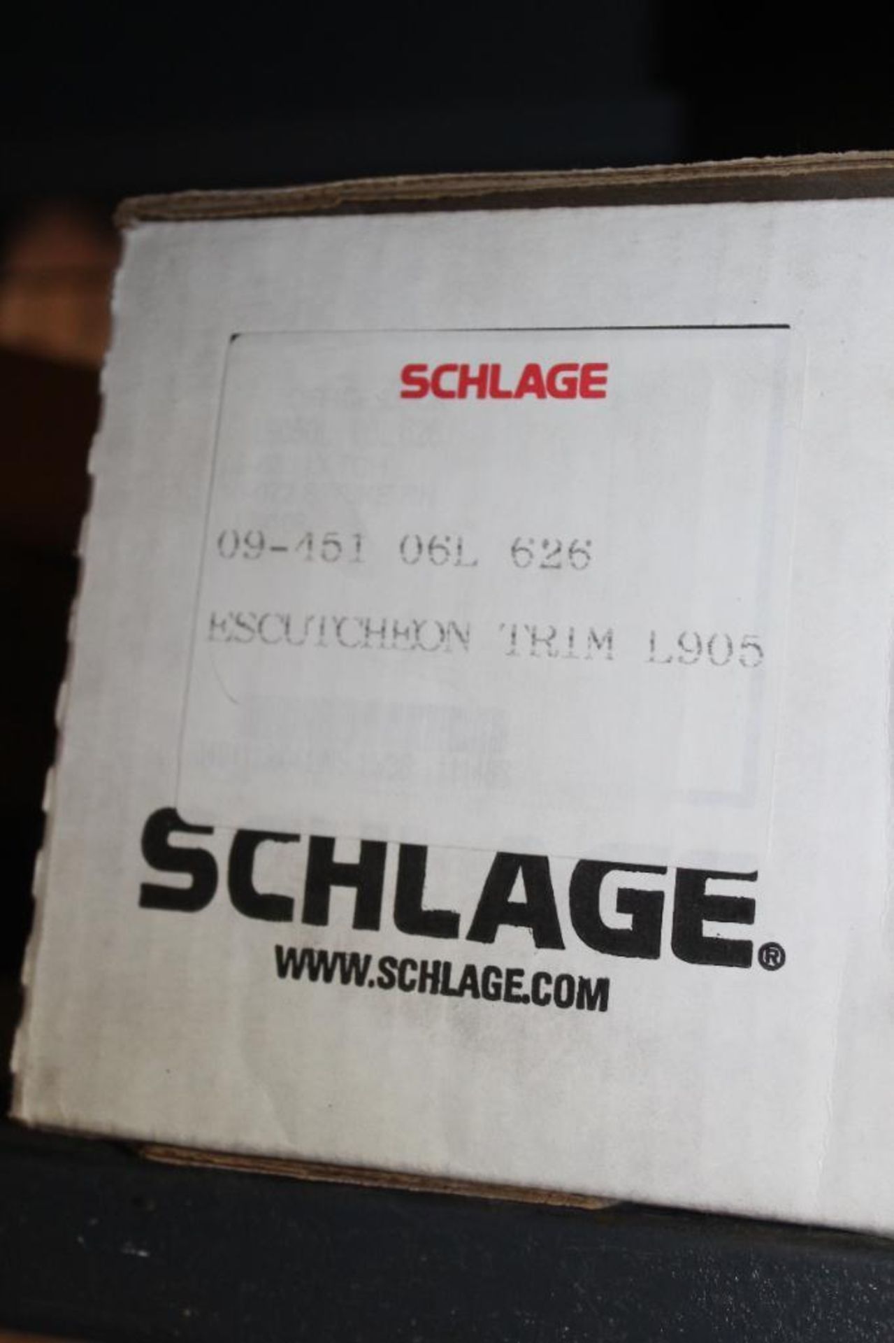 Lot of (8) Schlage Mortise Locks - Image 4 of 7