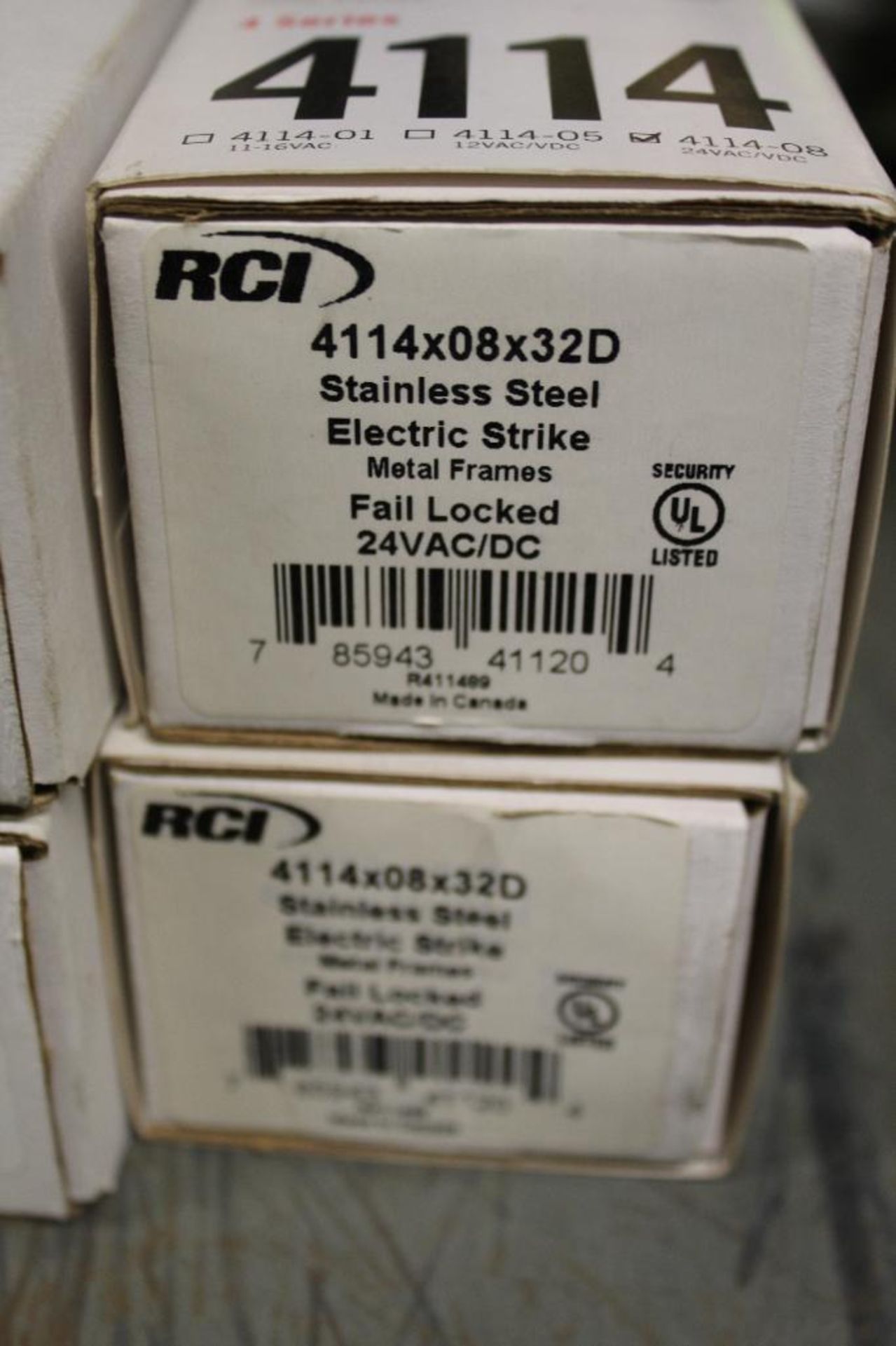 Lot of Adams Rite & Best Stainless Steel Electric Strikes - Image 7 of 12