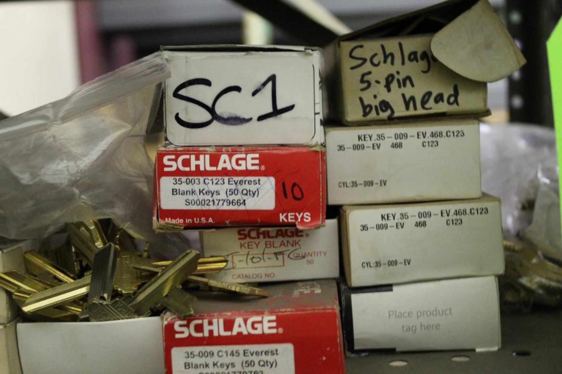 Lot of Schlage Key Blanks - Bild 5 aus 6