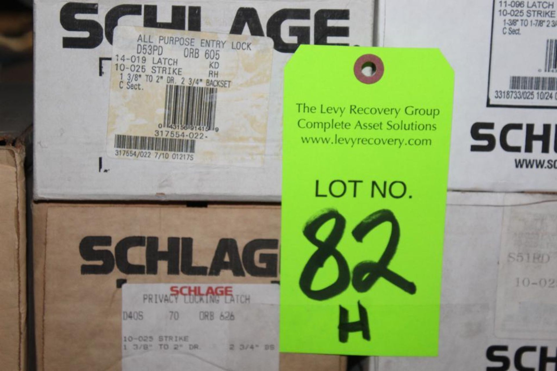 Lot of (12) Schlage Locks - Image 2 of 9