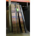 Lot of (12) 7' & 8' Pioneer Fire Rated Hollow Metal Doors w/ Steelcraft hardware locations