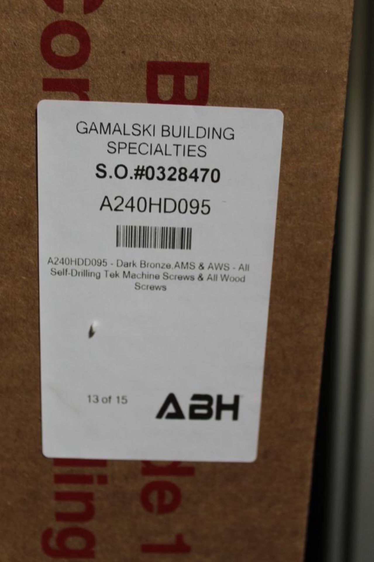 Lot of (7) ABH Full Mortise Continuous Hinges 95" - Image 3 of 3