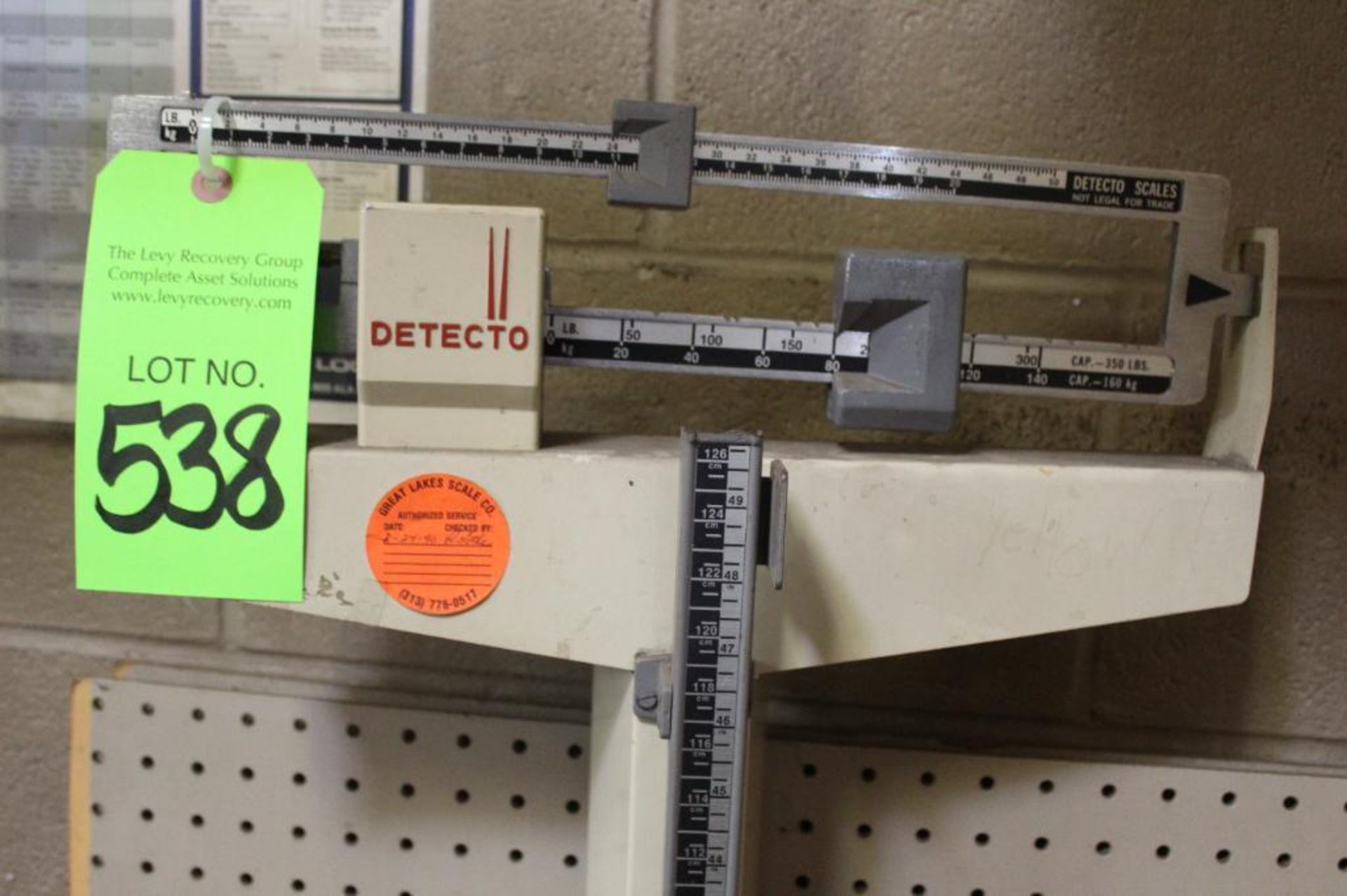 Detecto Scale 350LB Capacity - Image 3 of 3