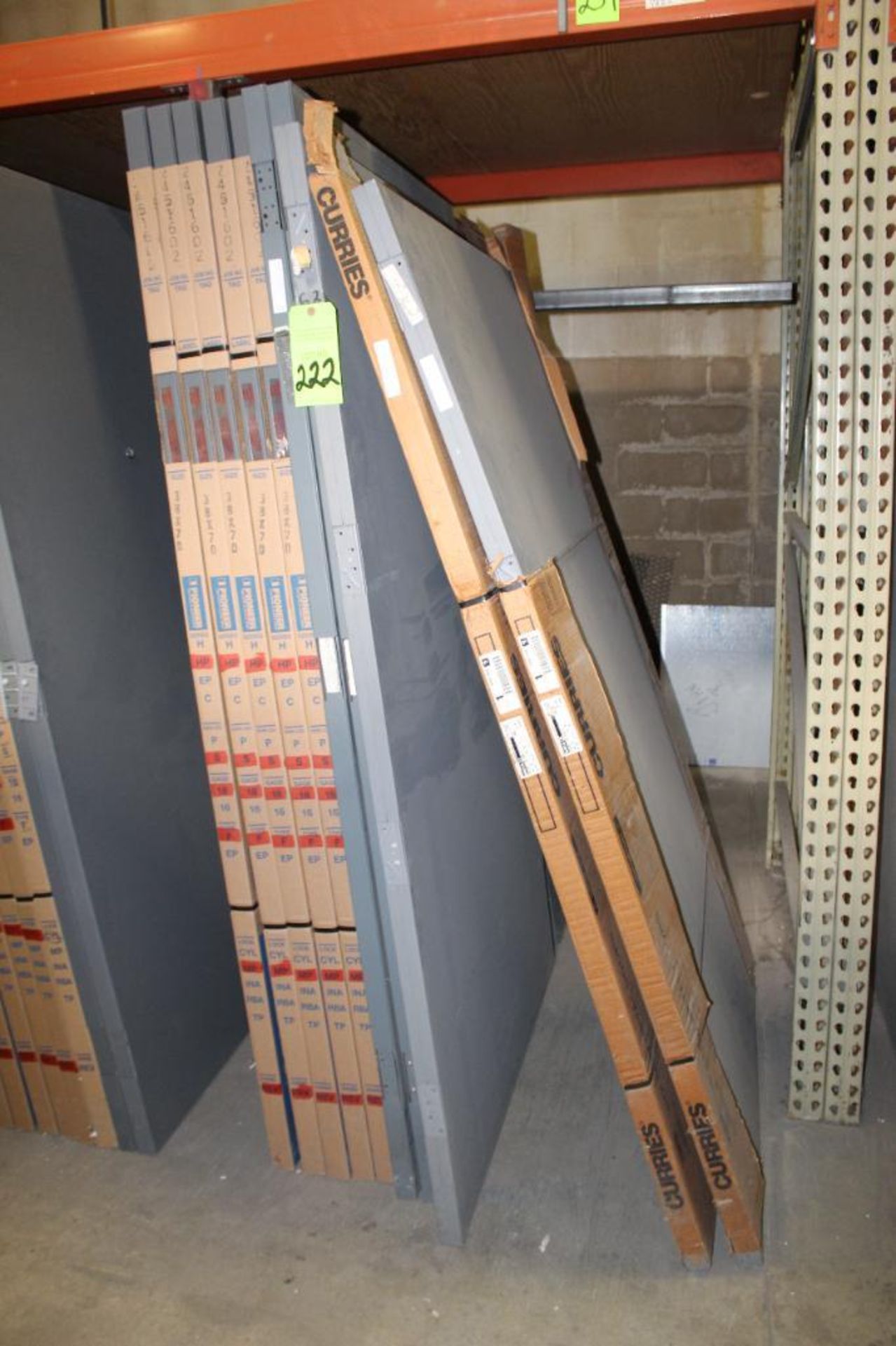 Lot of (10) 7' & 8' Pioneer Fire Rated Hollow Metal Doors - Image 2 of 10