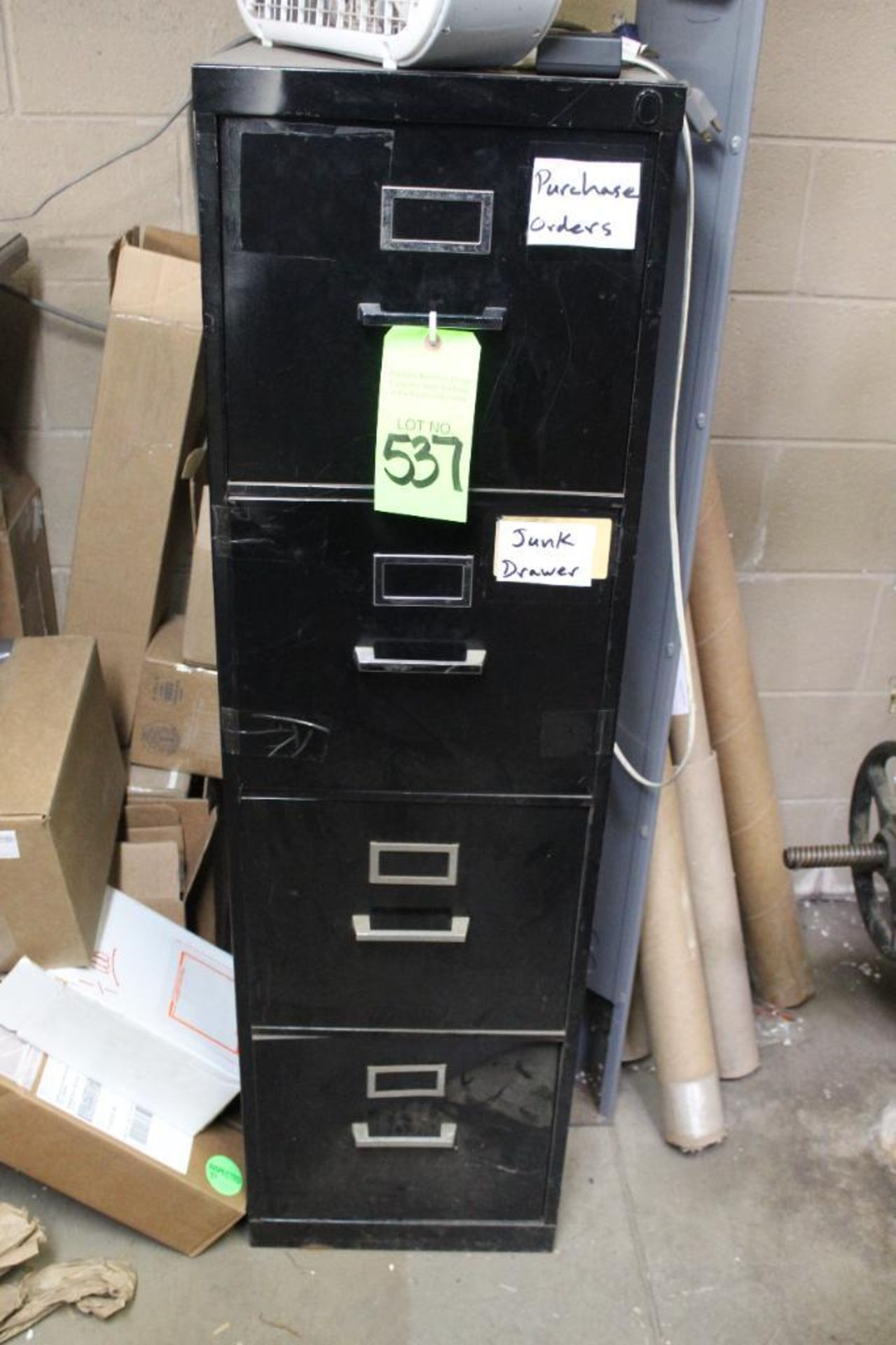 4-Drawer File Cabinet