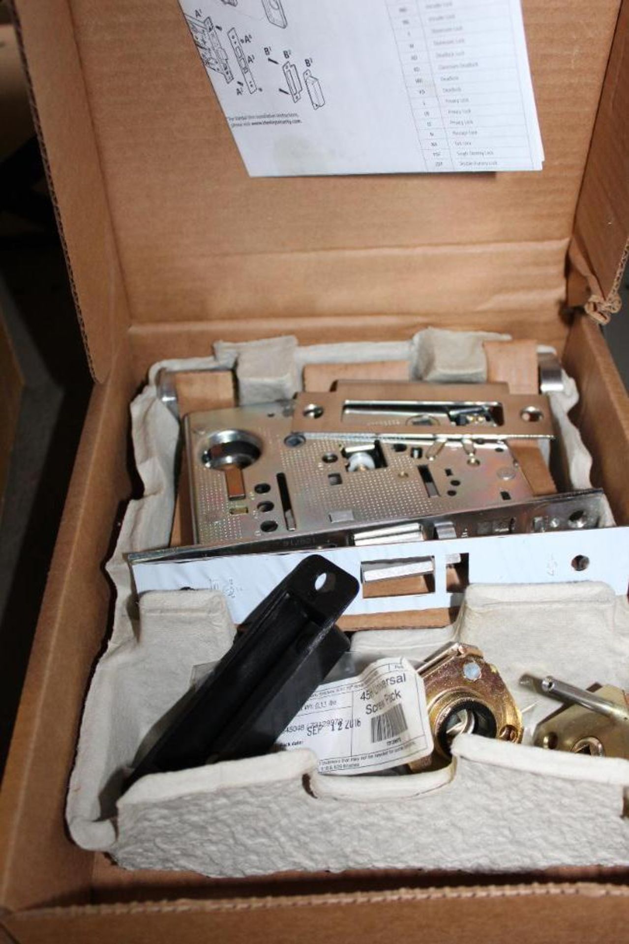 Lot of (8) Stanley "Best" Mortise Locks - Image 3 of 7