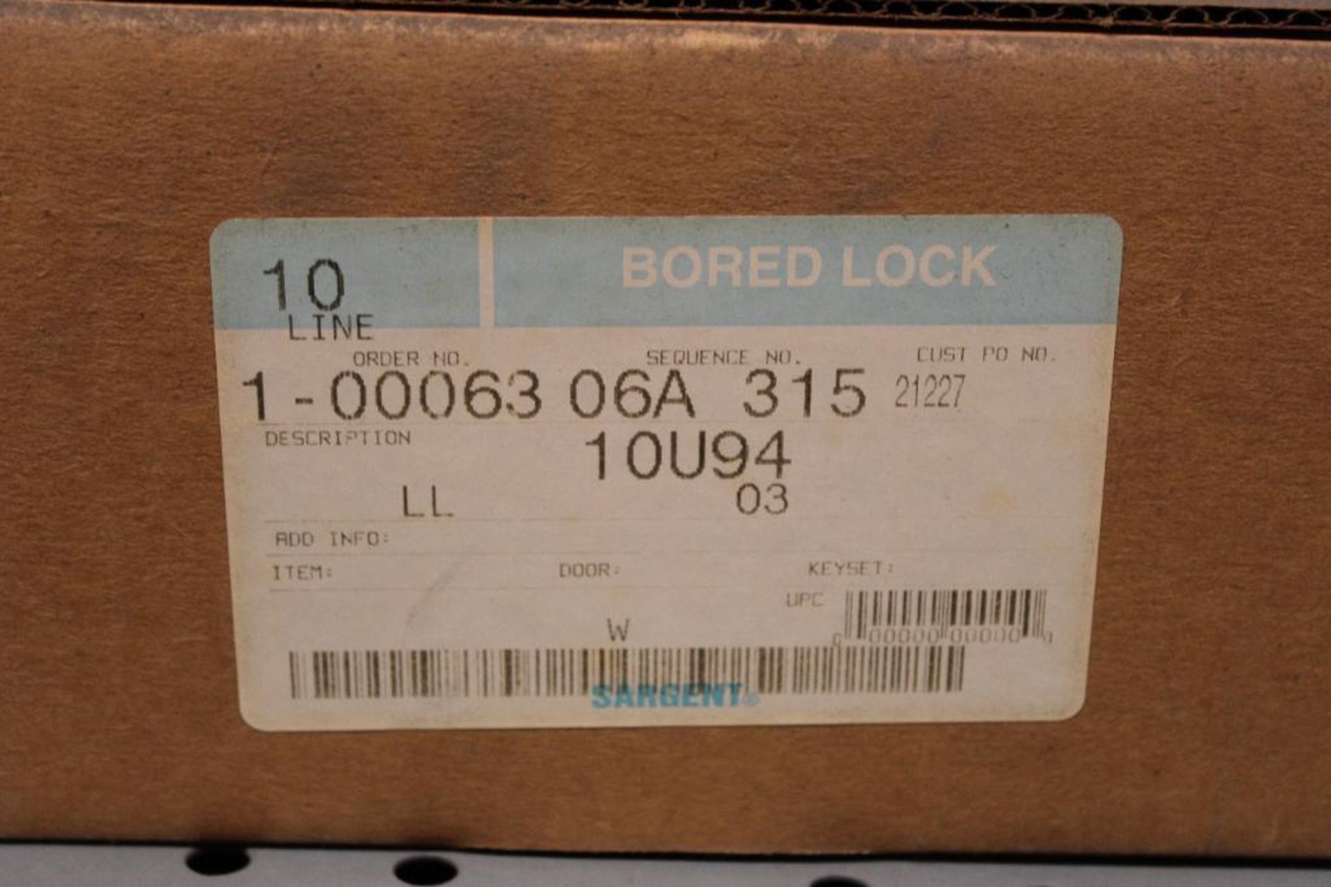 Lot of (23) Sargent Bored Lock Door Handles - Image 8 of 11
