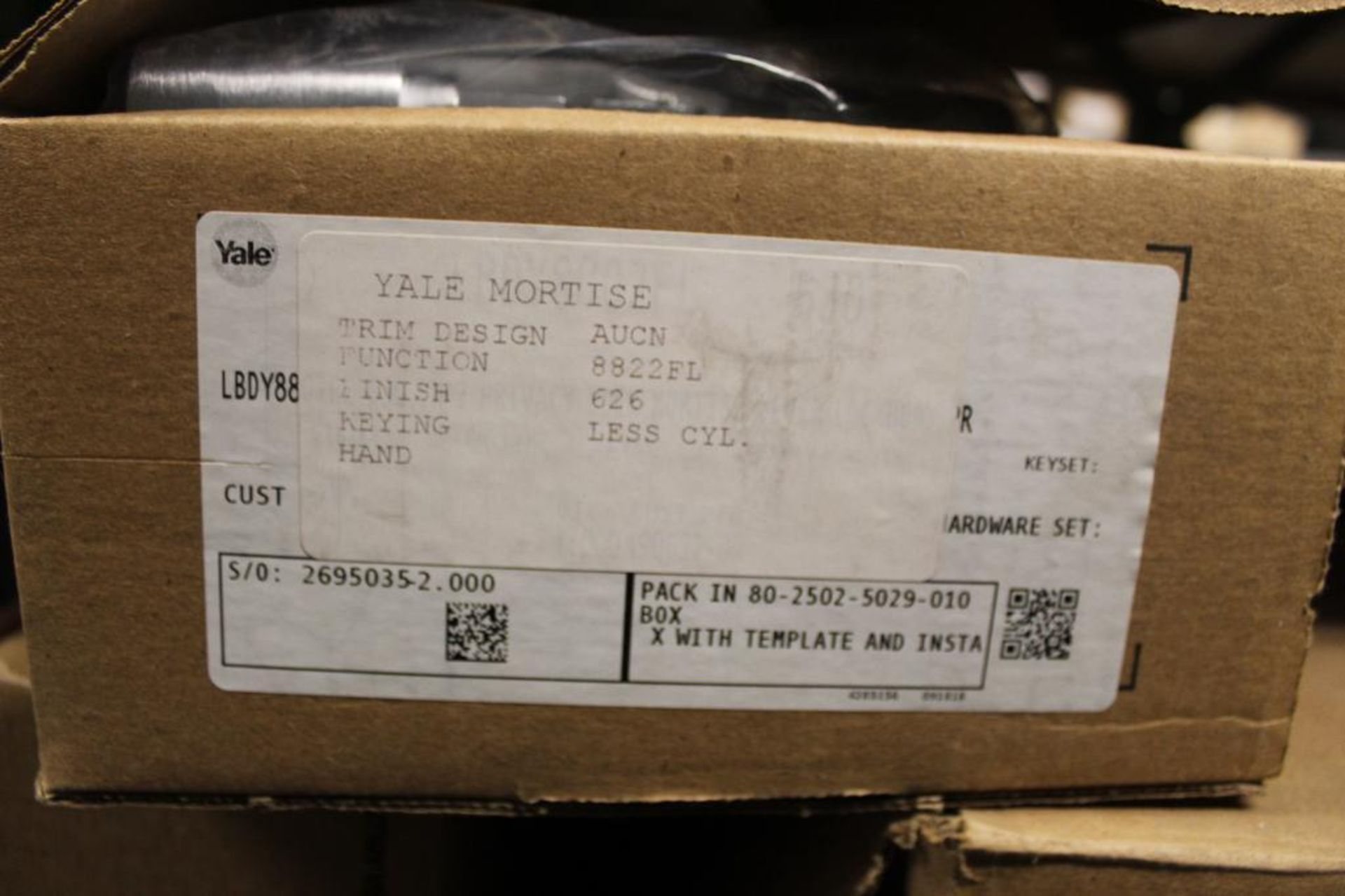 Lot of (7) Yale 8822FL Locksets - Image 6 of 10