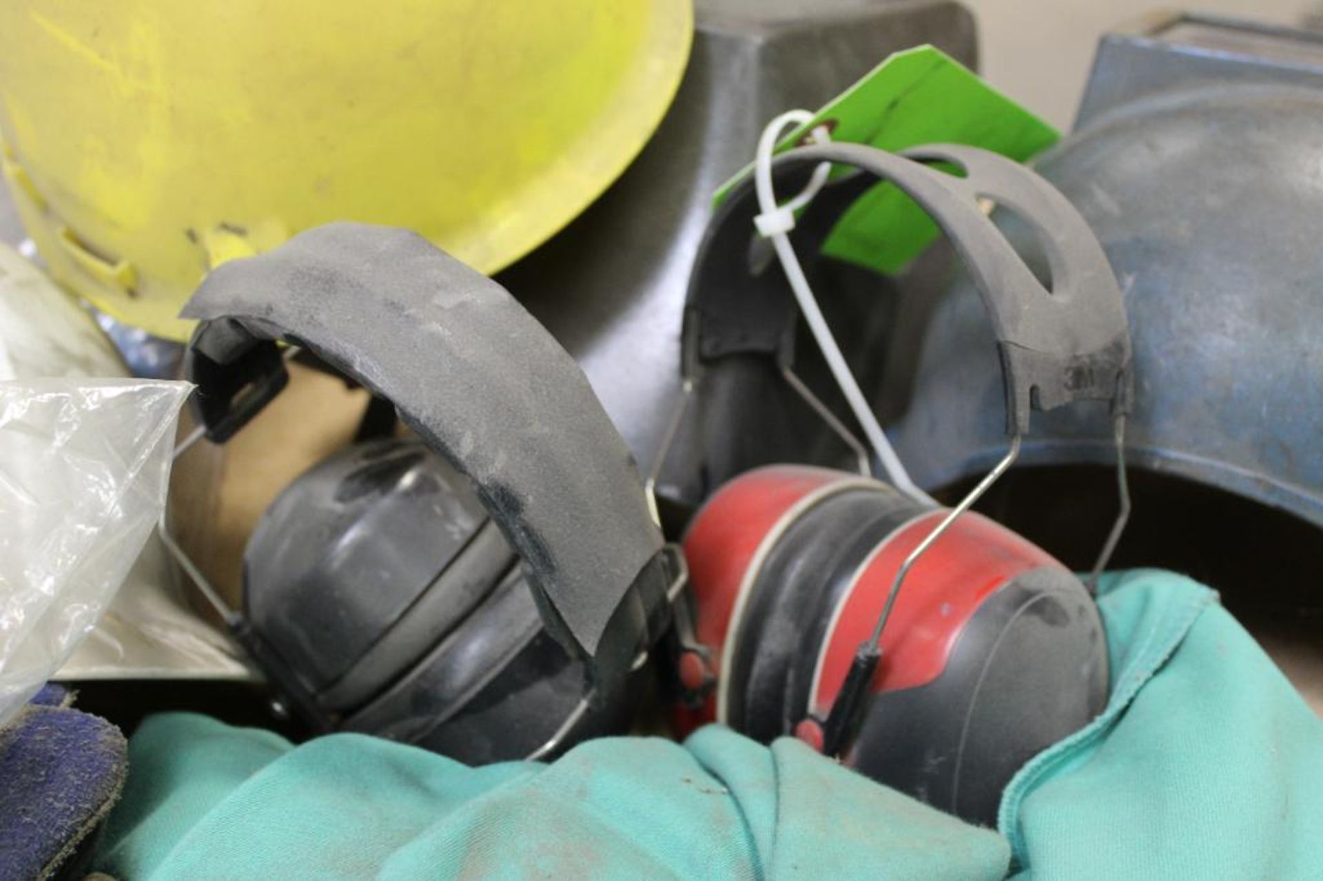 Lot of Assorted Welding Equipment to Include Welding Masks, Gloves, Jackets and Hardhats - Image 5 of 5