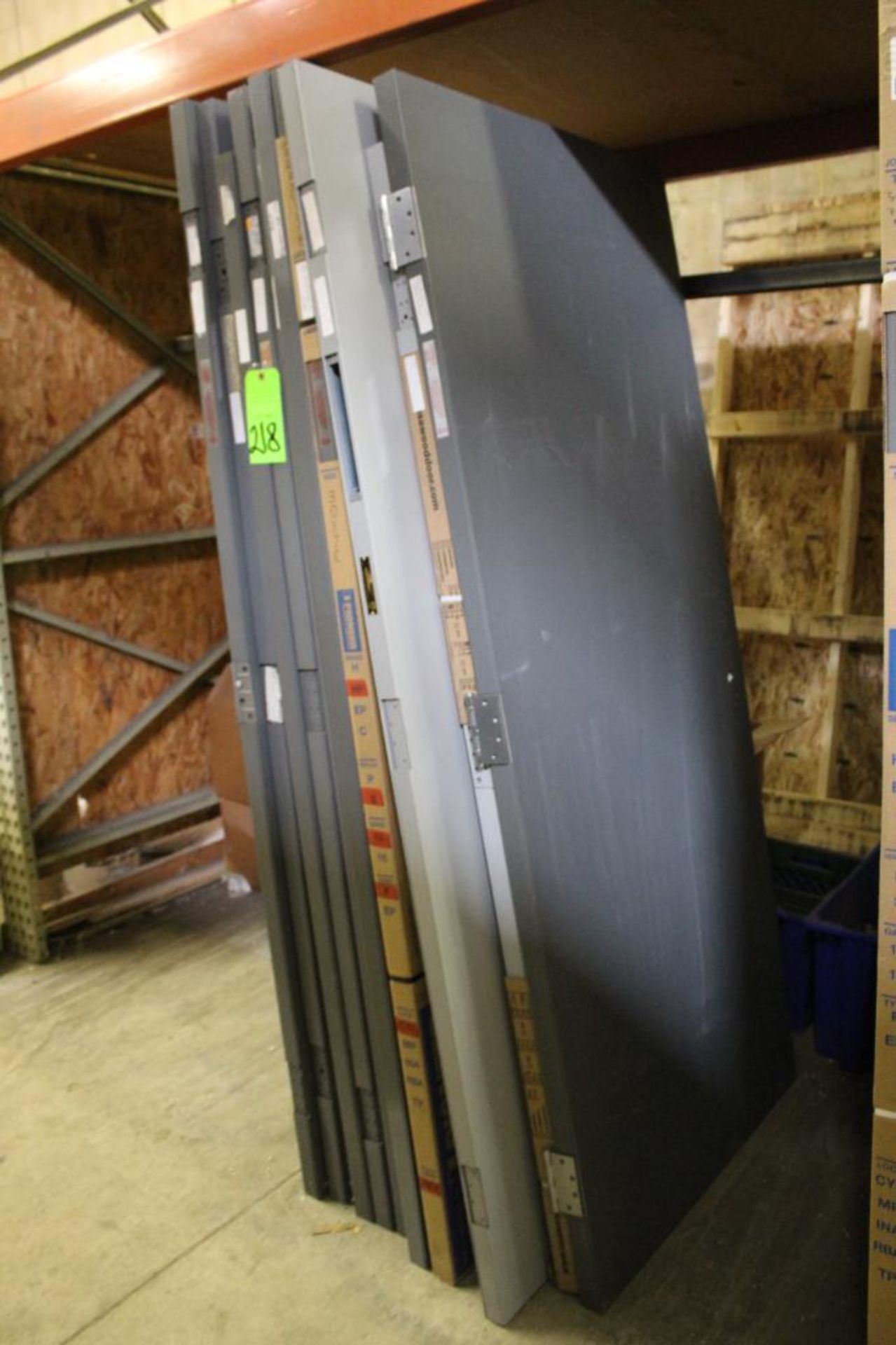 Lot of (6) 7' & 8' Pioneer Fire Rated Hollow Metal Doors - Image 3 of 6