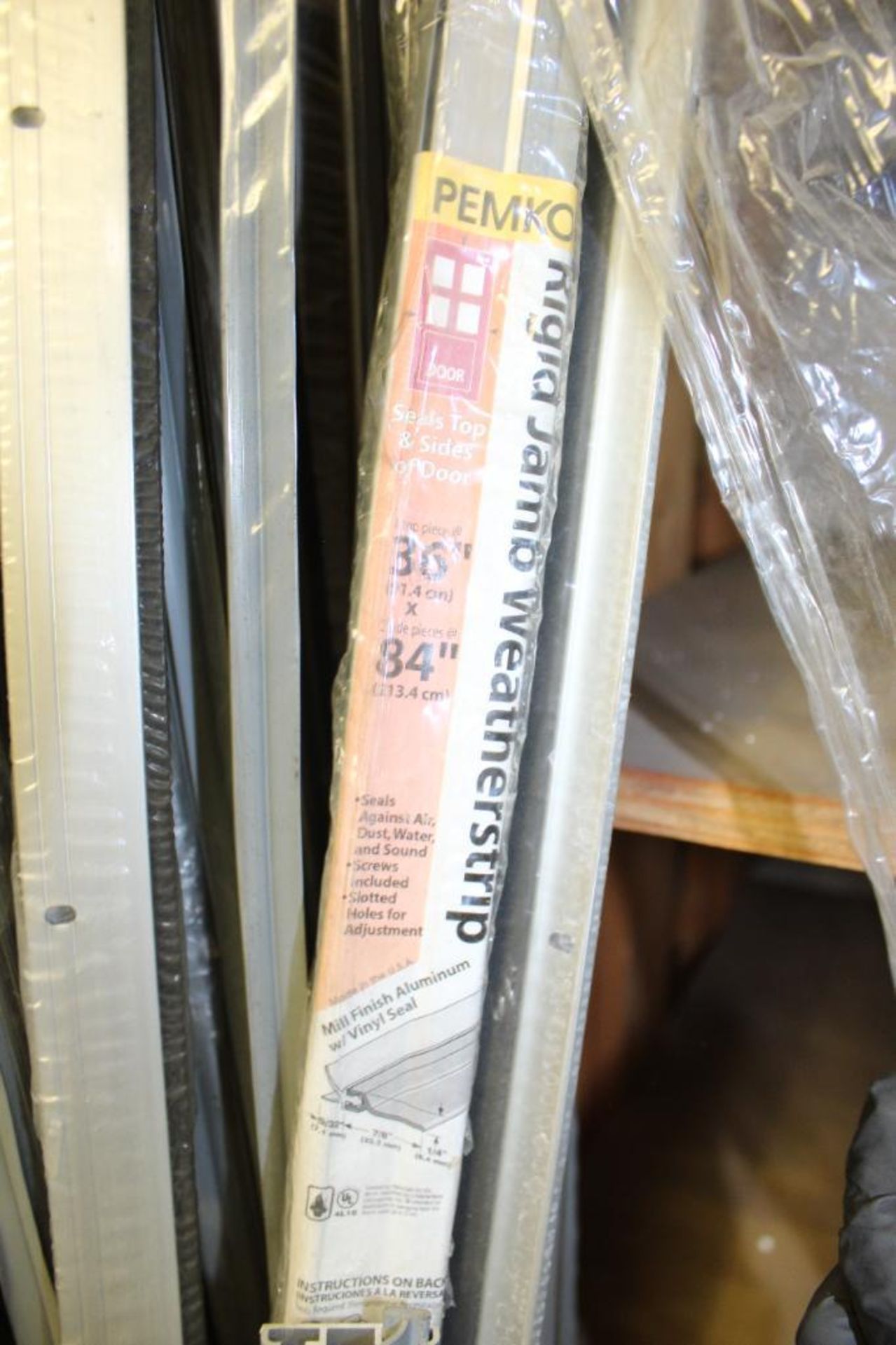 Lot of Pemco Doors Sweeps and Weather Strips - Image 6 of 6